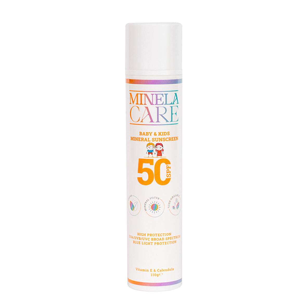 Minela Care Spf 50 Bebek ve Çocuk Güneş Kremi 110 gr