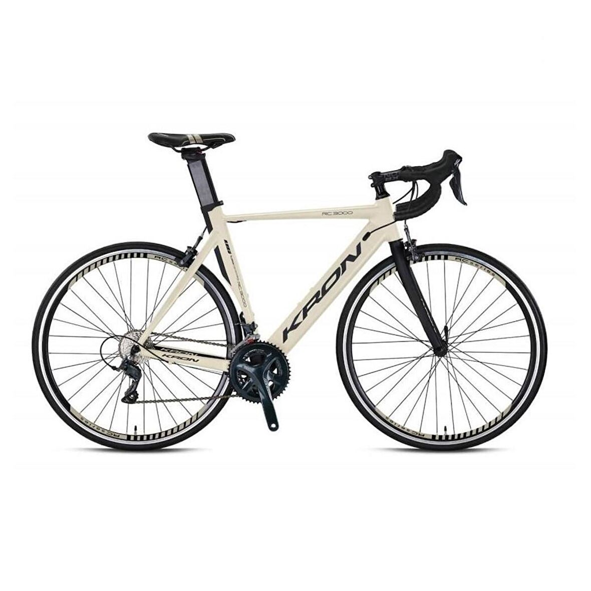 Kron RC 3000 28’ 56cm 18 Vites Kaliper Yol Bisikleti Mat Bej Siyah