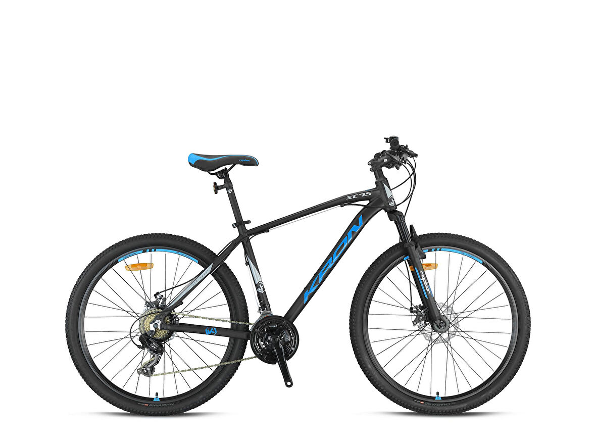 KRON XC 75 - 26" MTB - 14' - 21 Vites - V.B. - Mat Siyah-Turkuaz/Bej
