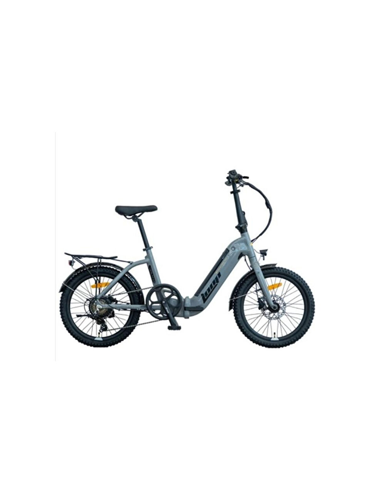 Loop URBAN 20 JANT Katlanır - 7 Vites - H.Disc - Elektrikli - Nardo Gri-Siyah/Sarı