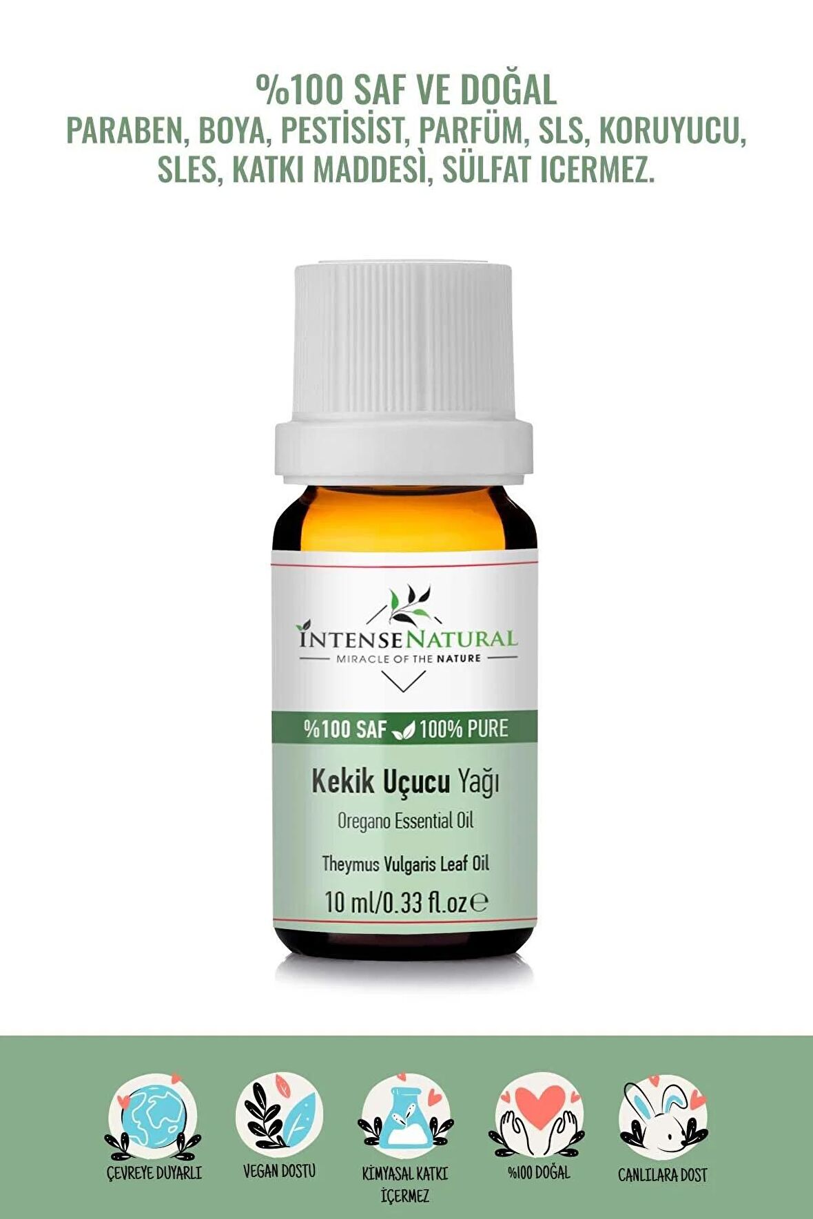 Kekik Uçucu Yağı 10 ml %100 Saf ve Doğal Oregano Essential Oil