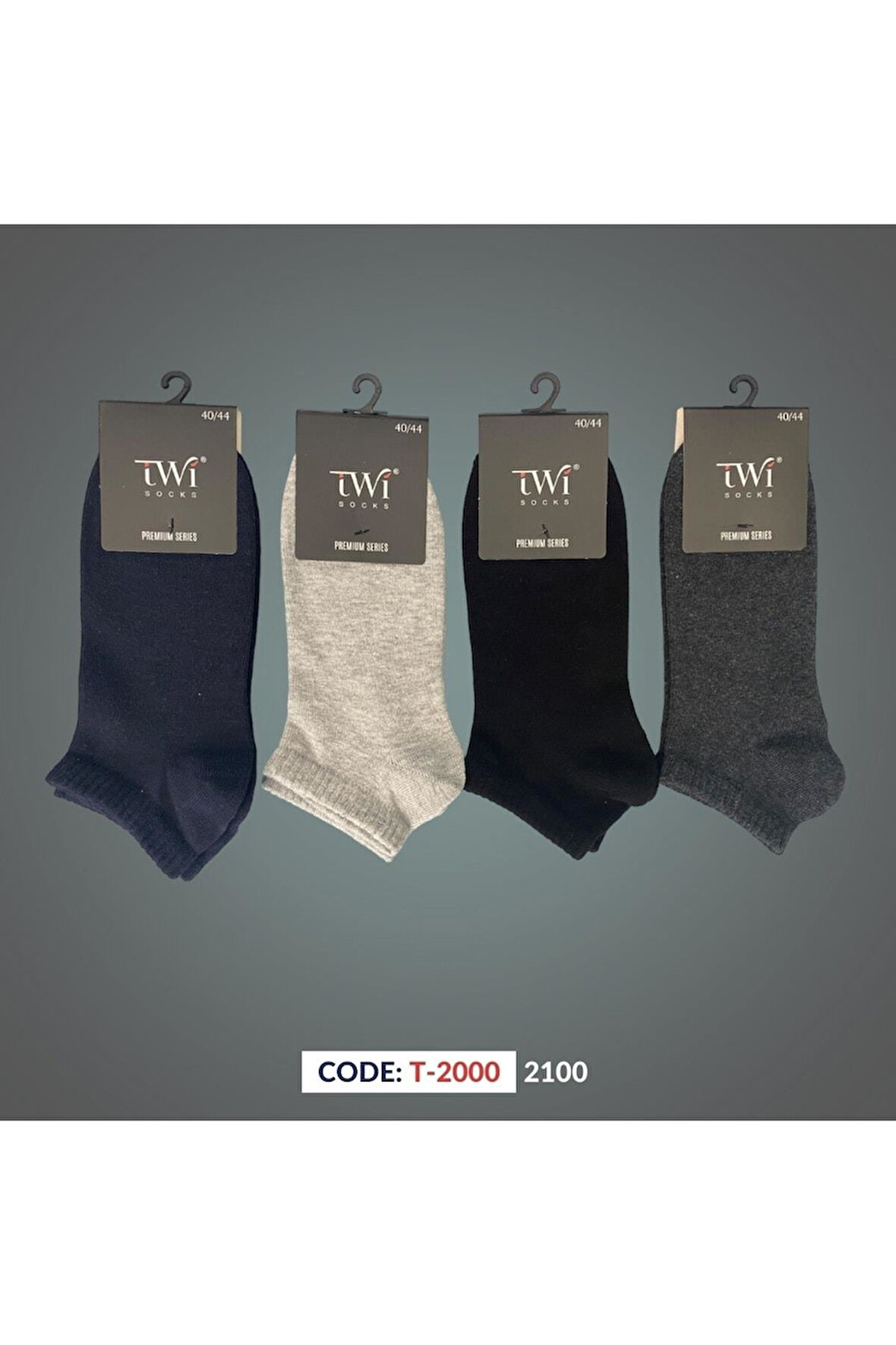 Pamuk Patik Düz Paket Karışık Çorap 12'li