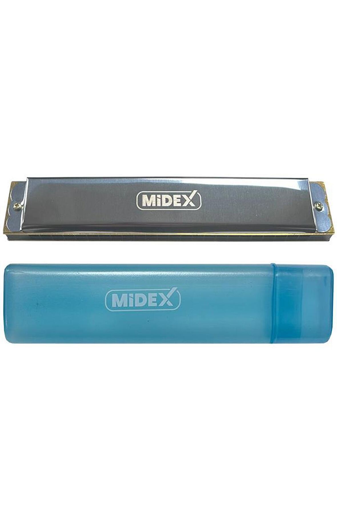 Midex HN-24SL Silver 24 Delikli Mızıka