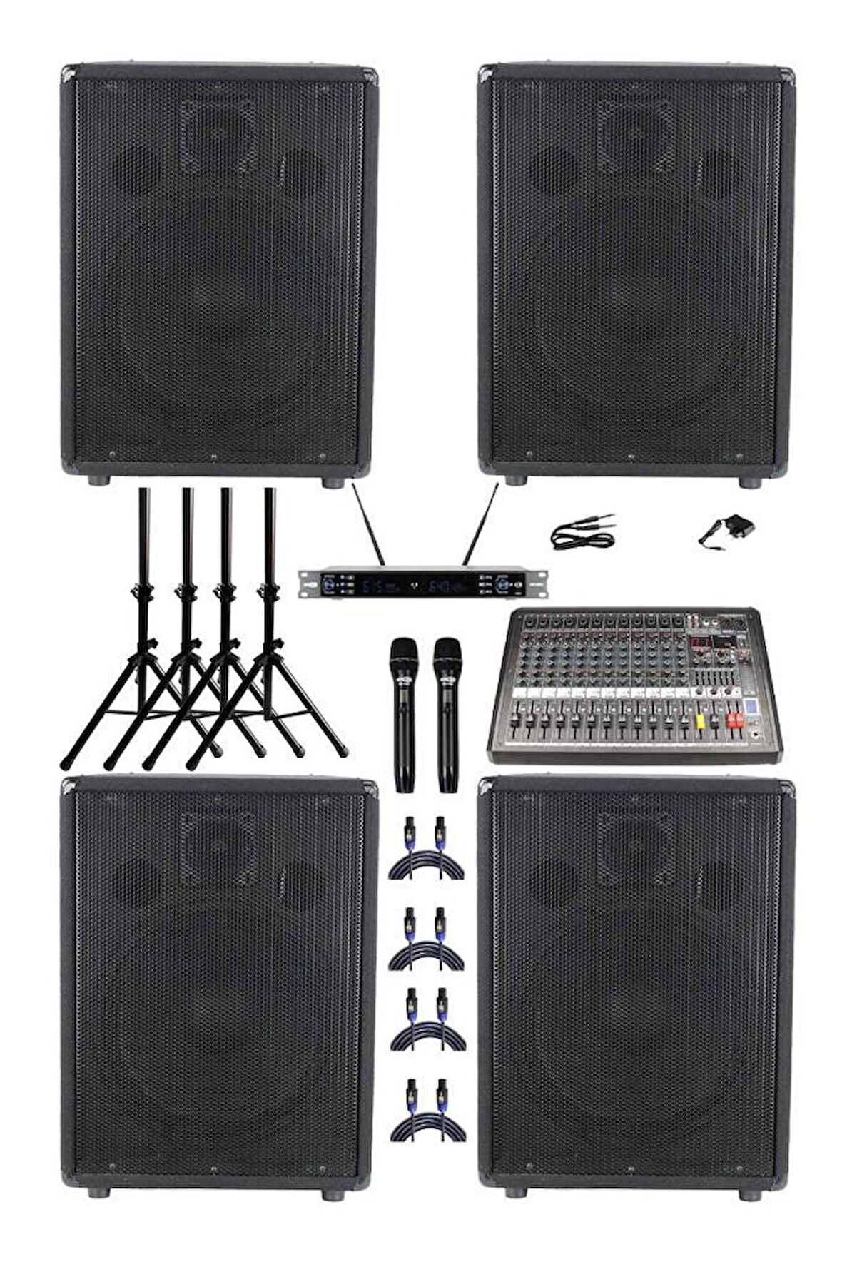 Lastvoice İdeal Plus Paket-1 Okul Tören ve Canlı Müzik Ses Sistemi Seti