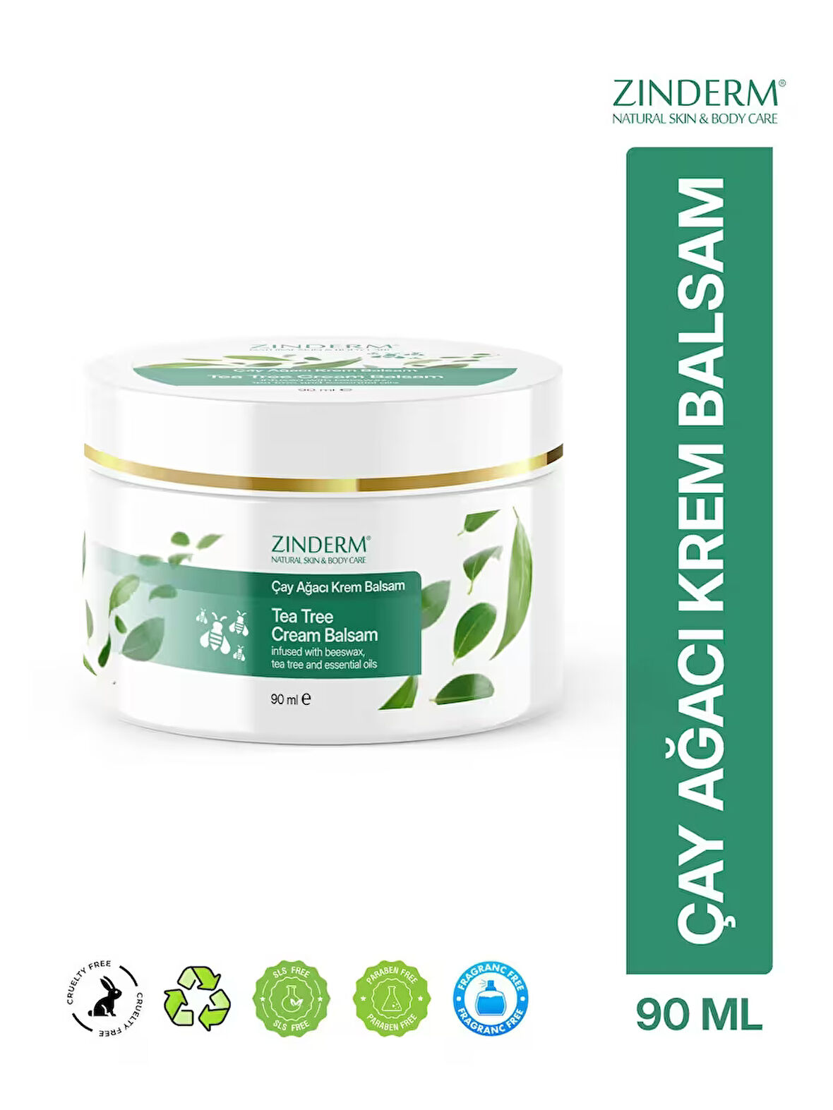 Çay Ağacı Yağı Kremi, Balsamı 90ml