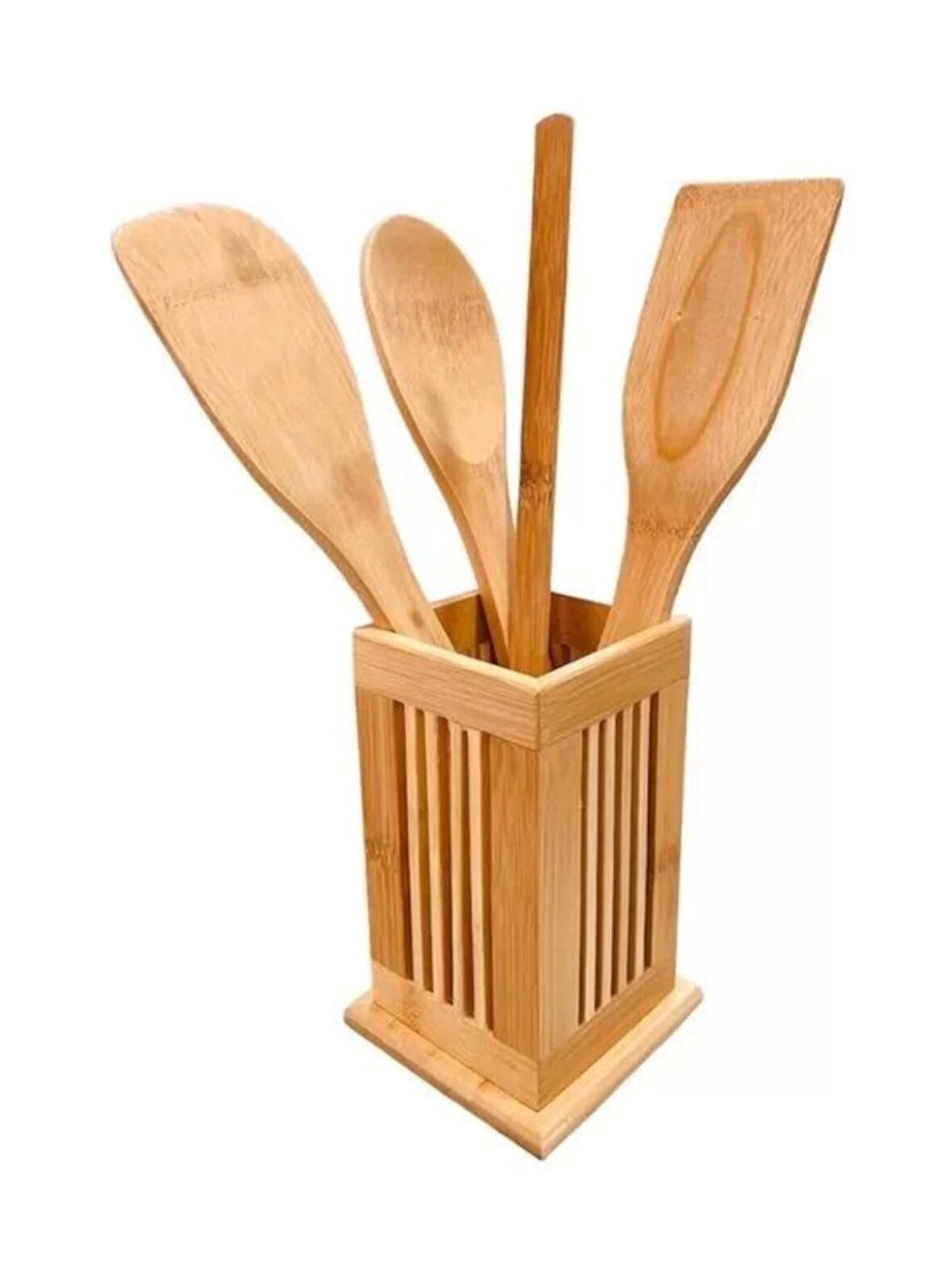 Mien MEN 938 Bambu Kaşık Spatula Takımı