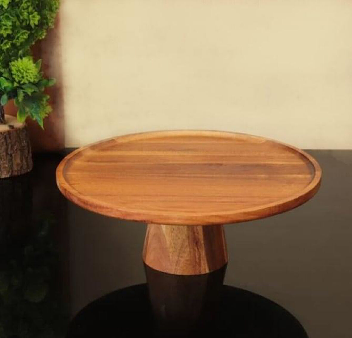 MIEN-8B59 Lidea Akasya Ayaklı Sunumluk