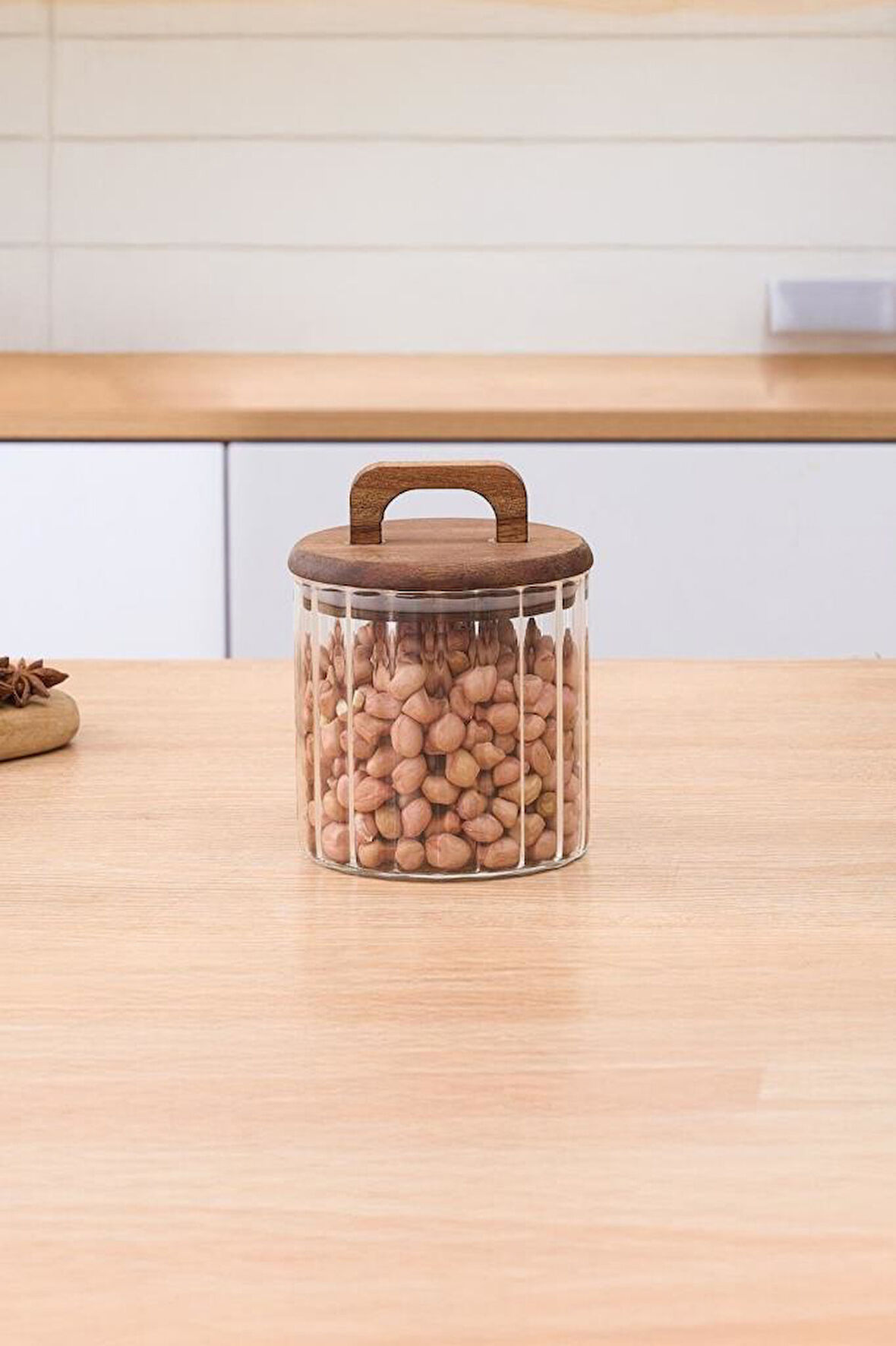 Yüksek Borosilikat Cam Kavanoz – 650 ml