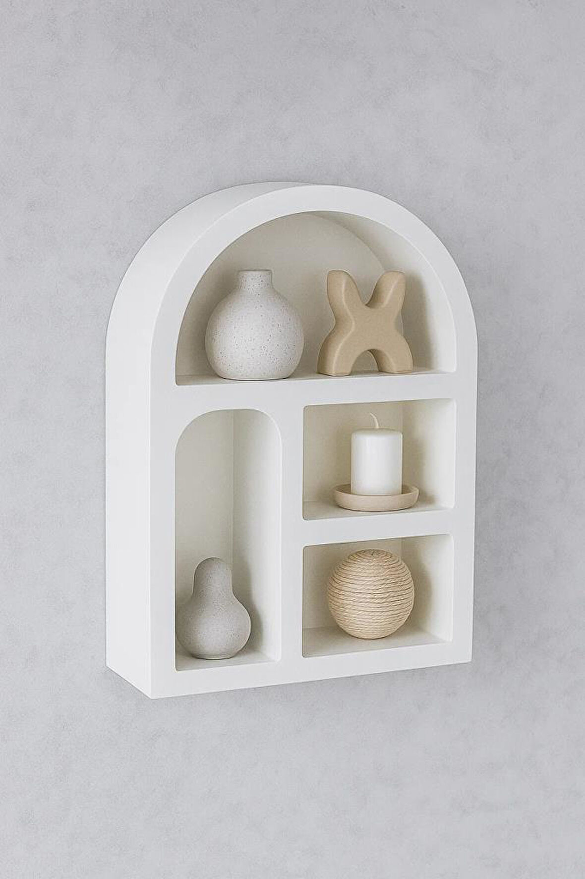 Mien Ahşap Duvara Monte Edilebilen Katlı Mutfak Rafı – Kupa ve Kavanoz Düzenleyici