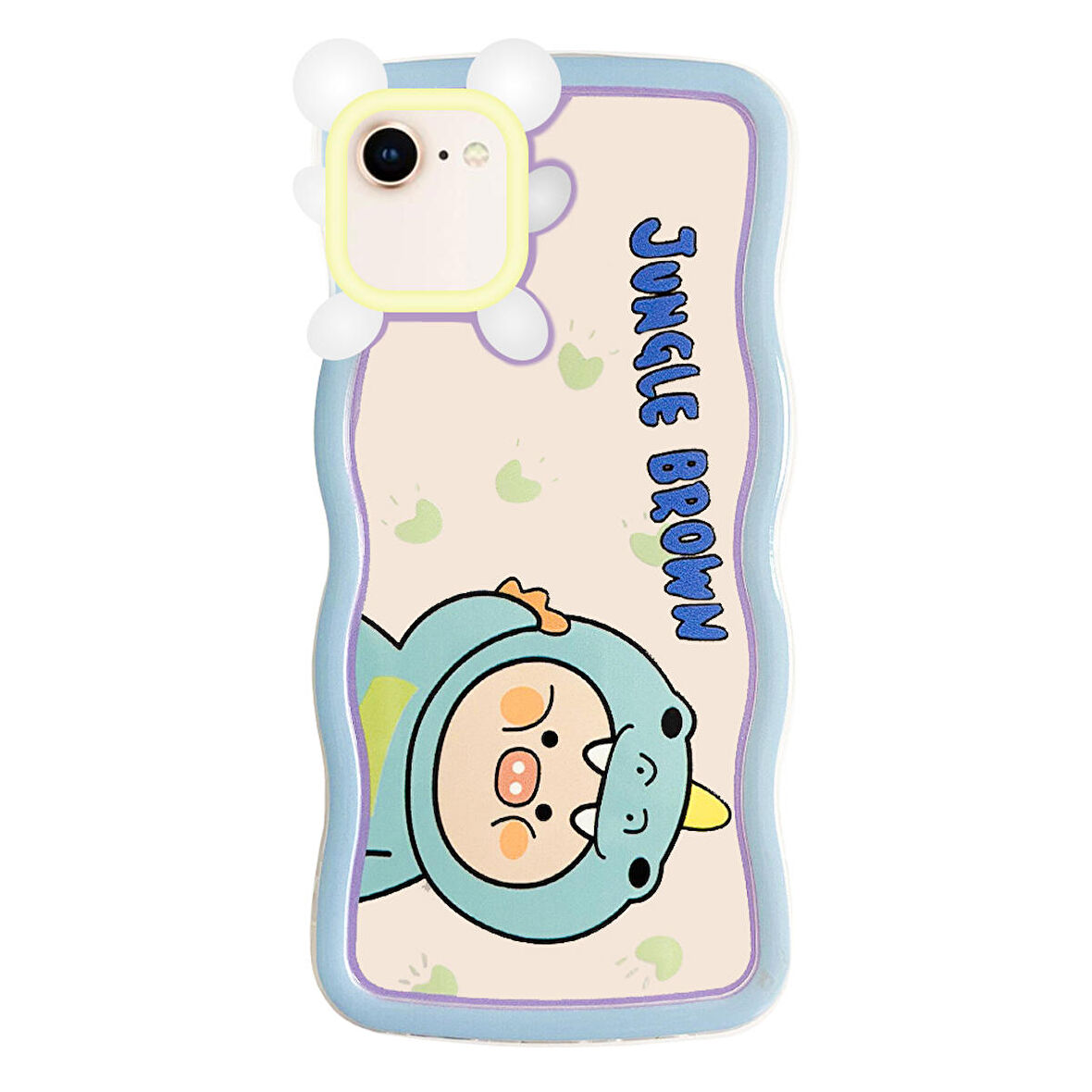 iPhone 7 / 8 Kılıf Marla Seri Desenli Silikon Kapak
