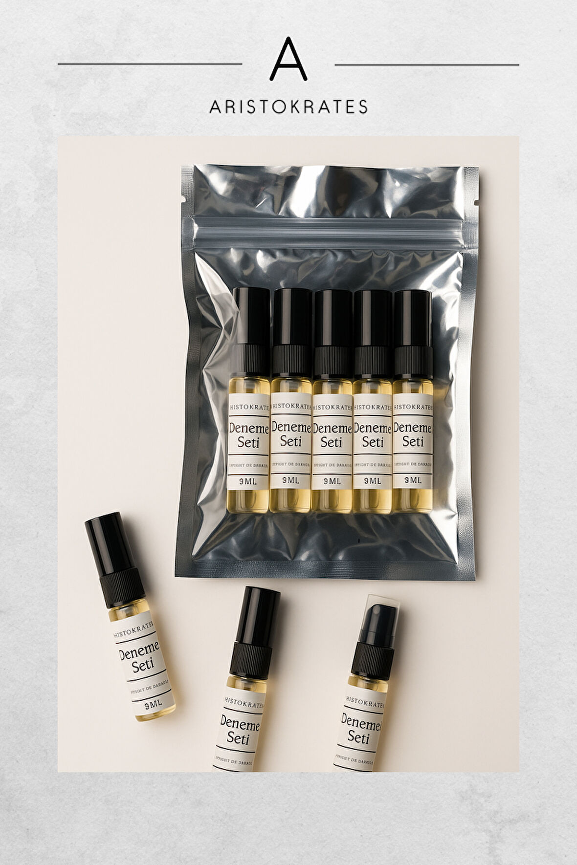 Kadın Parfüm Deneme Seti - 5 x 3ML