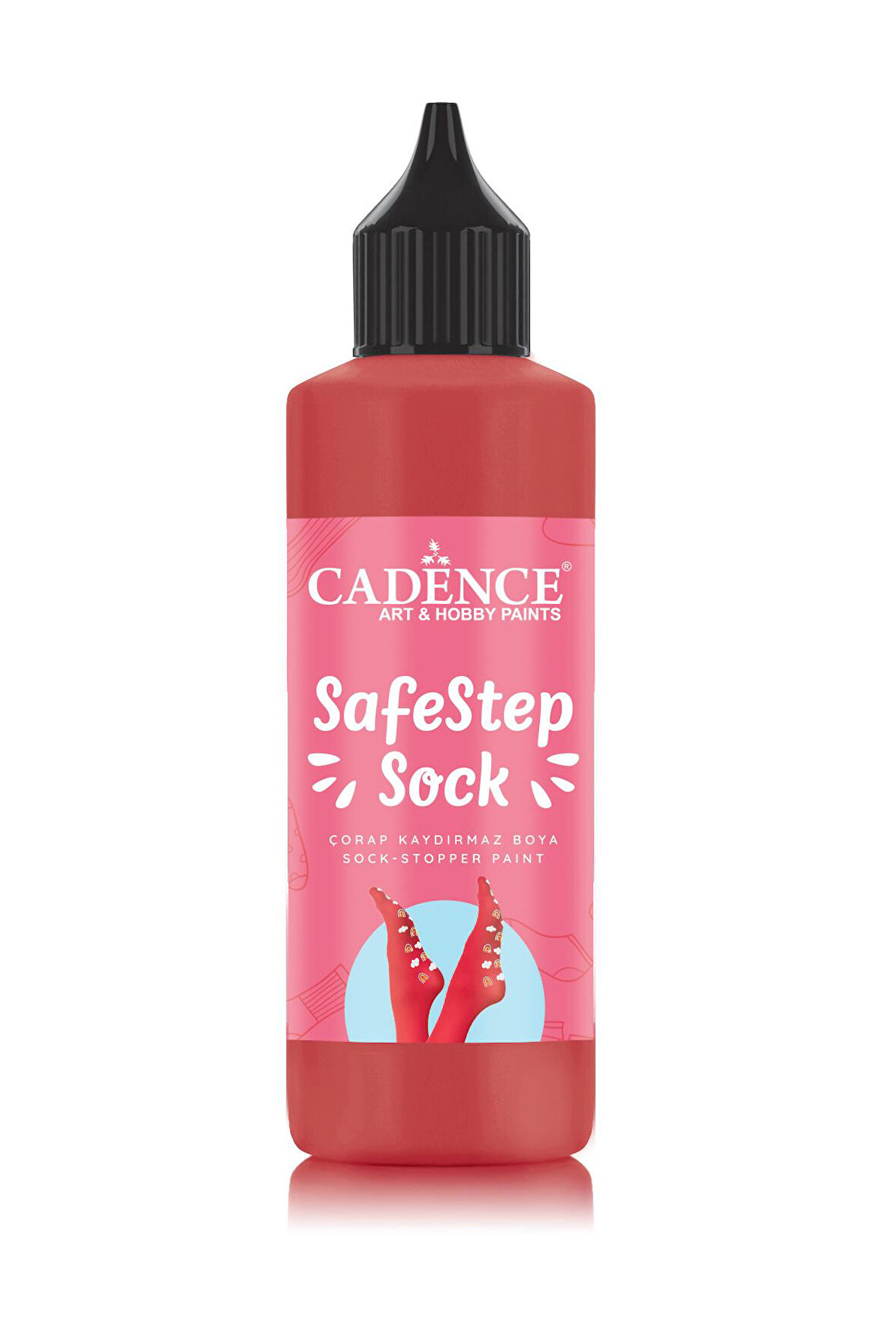 ÇORAP KAYDIRMAZ BOYA SS-02 KIRMIZI 90ML