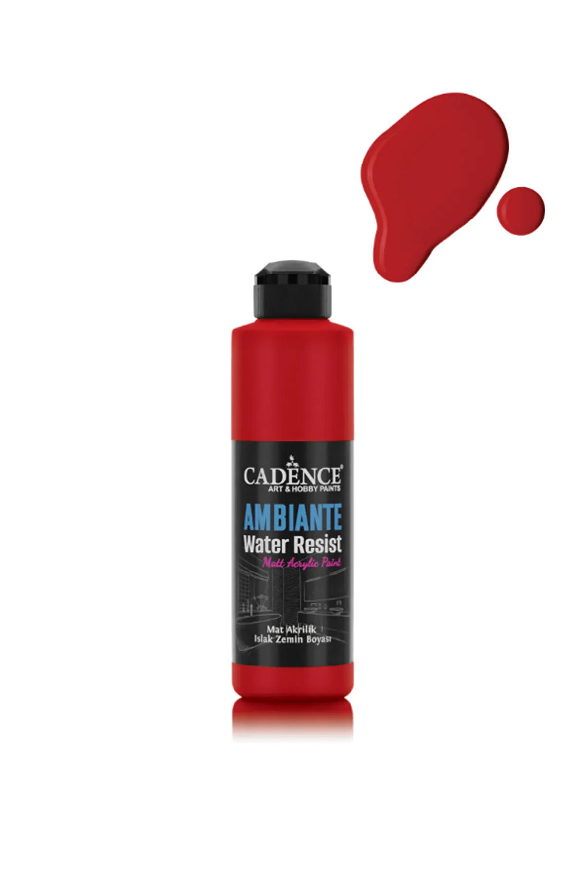 Ambiante Islak Zemin Boyası AW36 Kırmızı 250ML + Katalizör 10GR