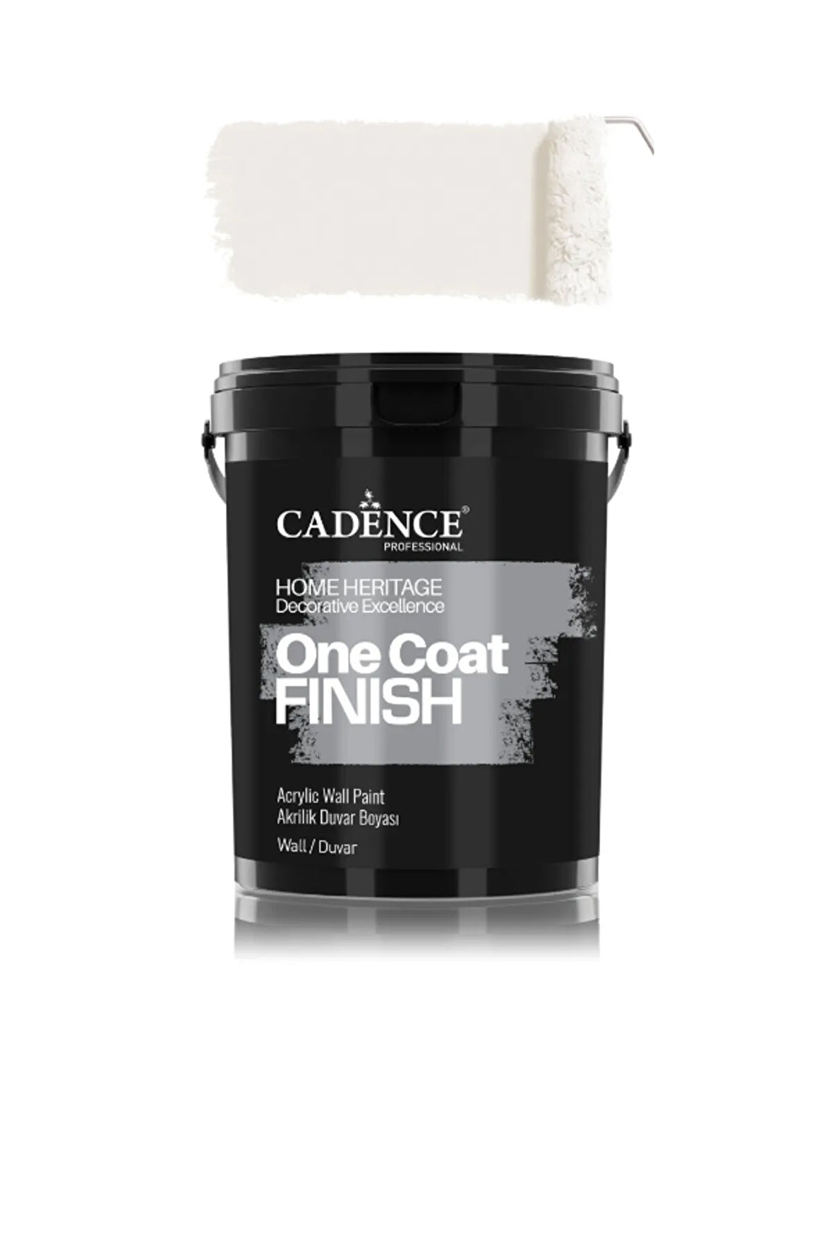 OCF01 Papatya Beyazı Akrilik Duvar Boyası - One Coat Finish 2.5LT