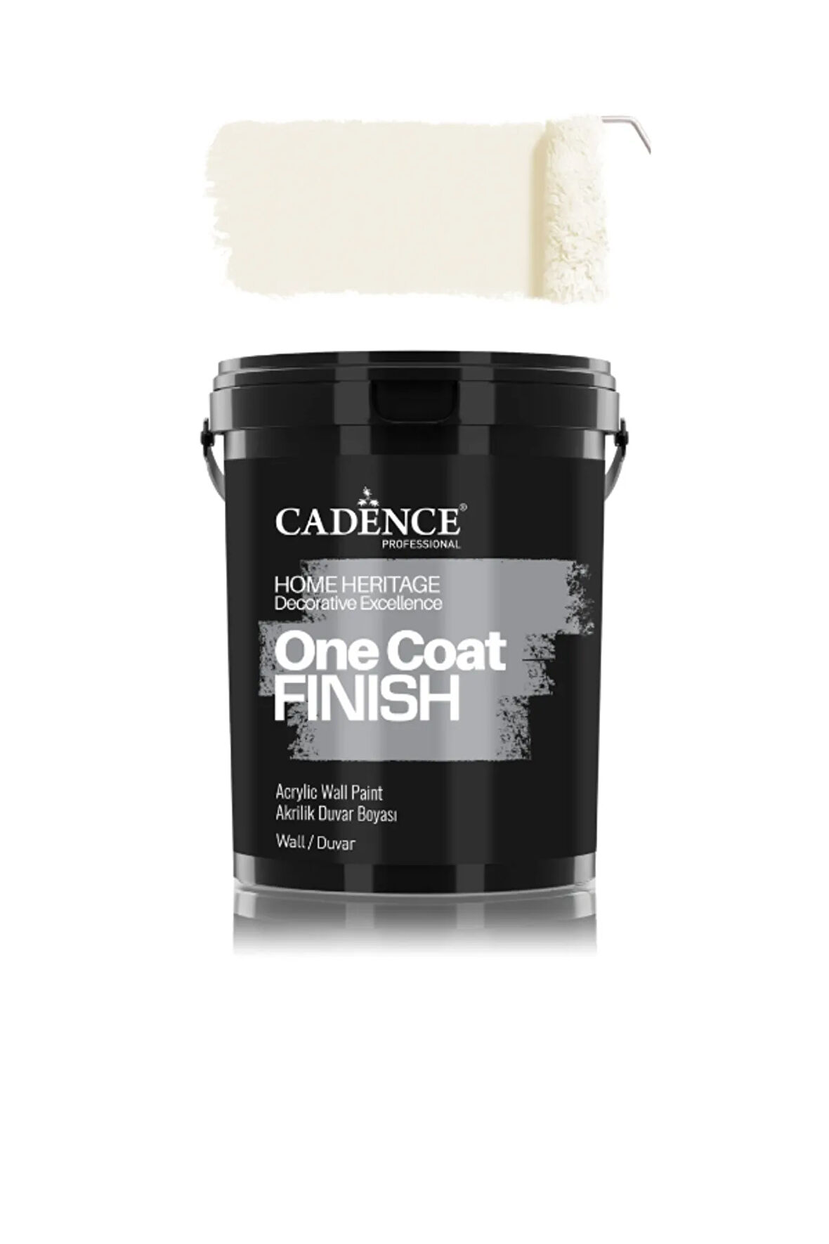 OCF02 Vanilya Beyazı Akrilik Duvar Boyası - One Coat Finish 2.5LT