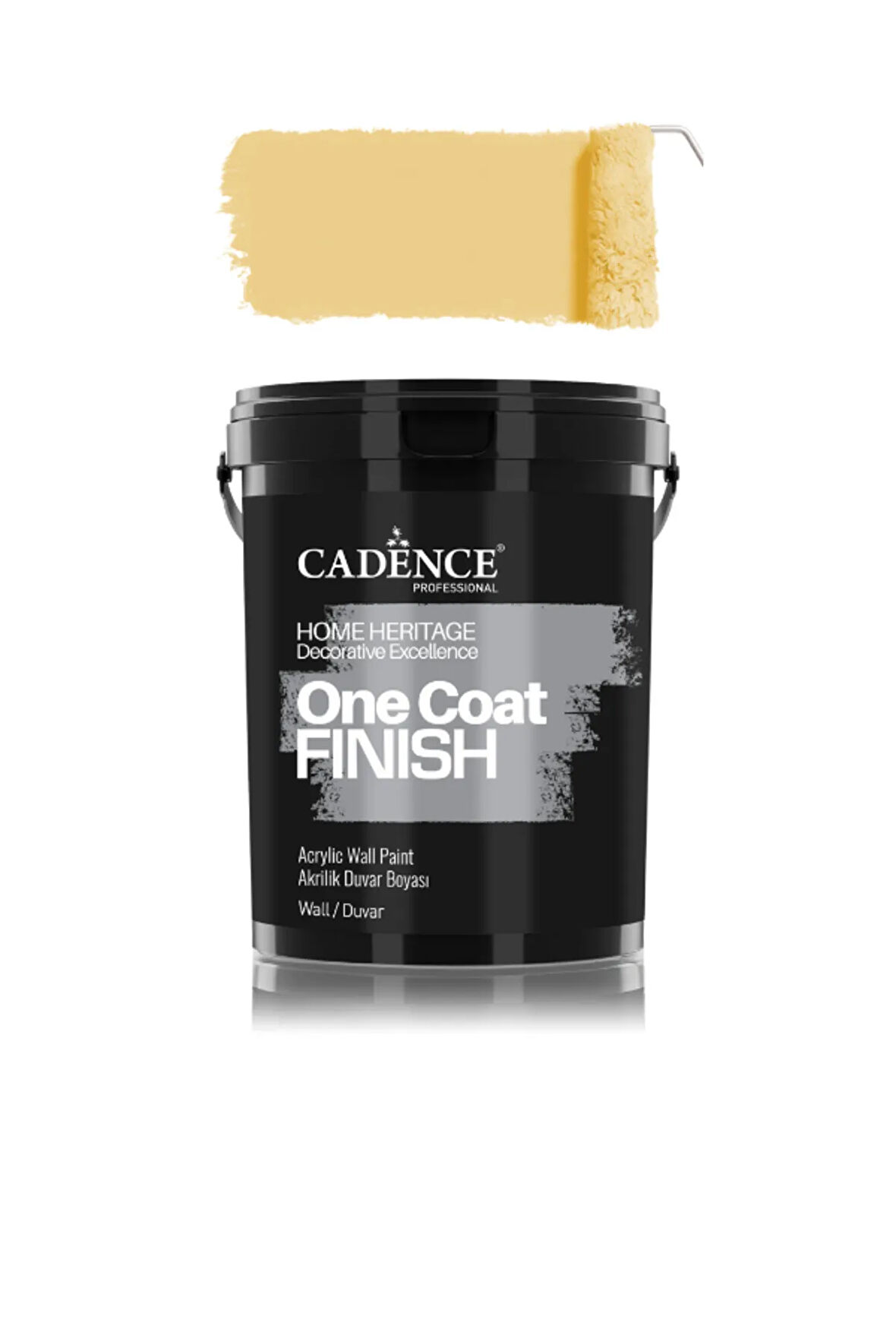 OCF05 Ananas Sarı Akrilik Duvar Boyası - One Coat Finish 2.5LT