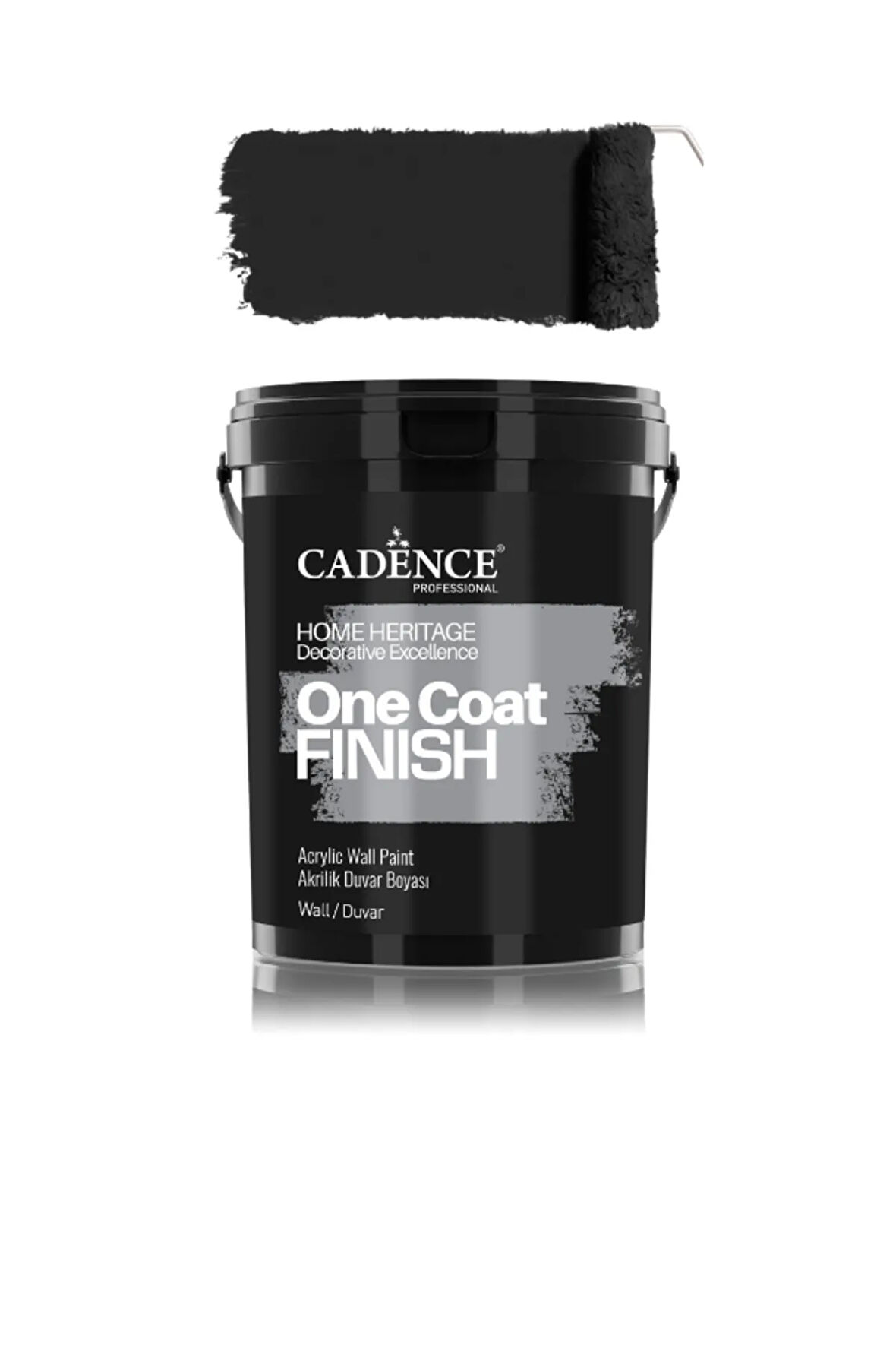 OCF30 Gece Siyahı Akrilik Duvar Boyası - One Coat Finish 2.5LT