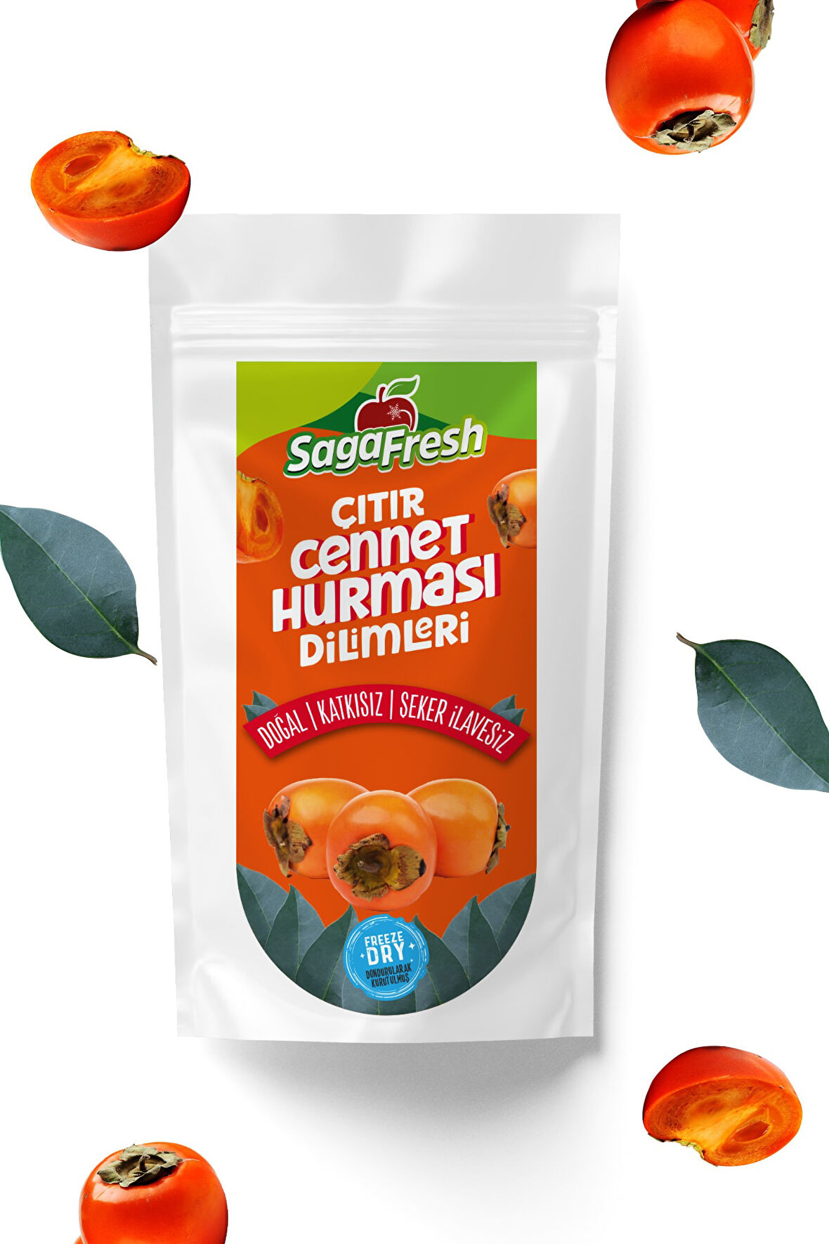 Saga Fresh Dondurularak Kurutulmuş Cennet Hurması Dilimleri (15g)