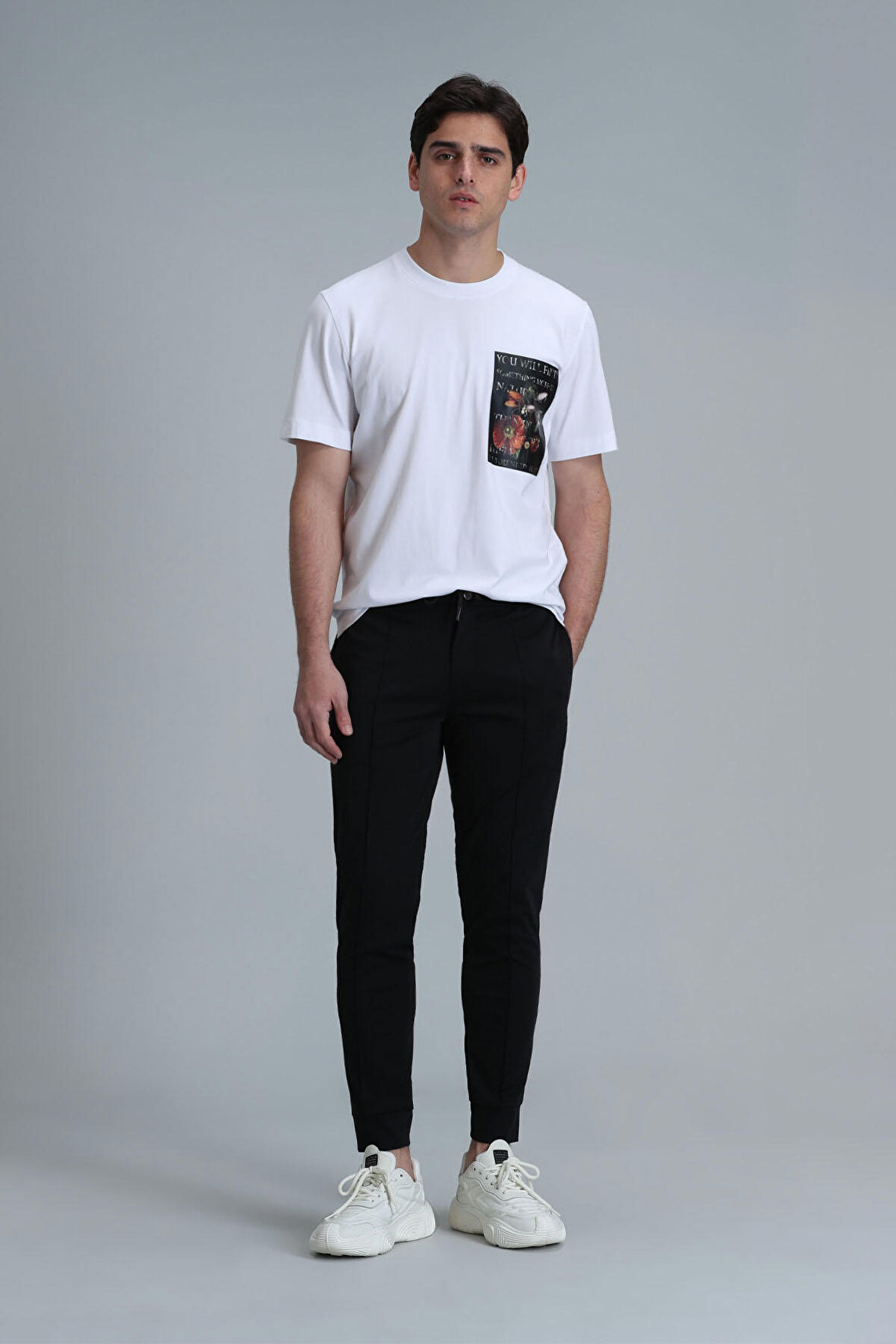 Lufian Erkek Pito Jogger Tailored Fit Pantolon 111190330 Siyah