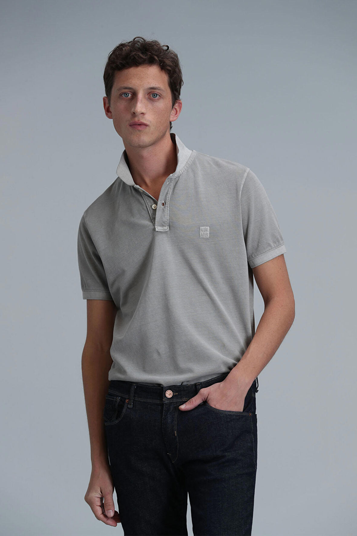 Lufian Erkek Vernon Smart Polo T-Shirt 111040163 Bej