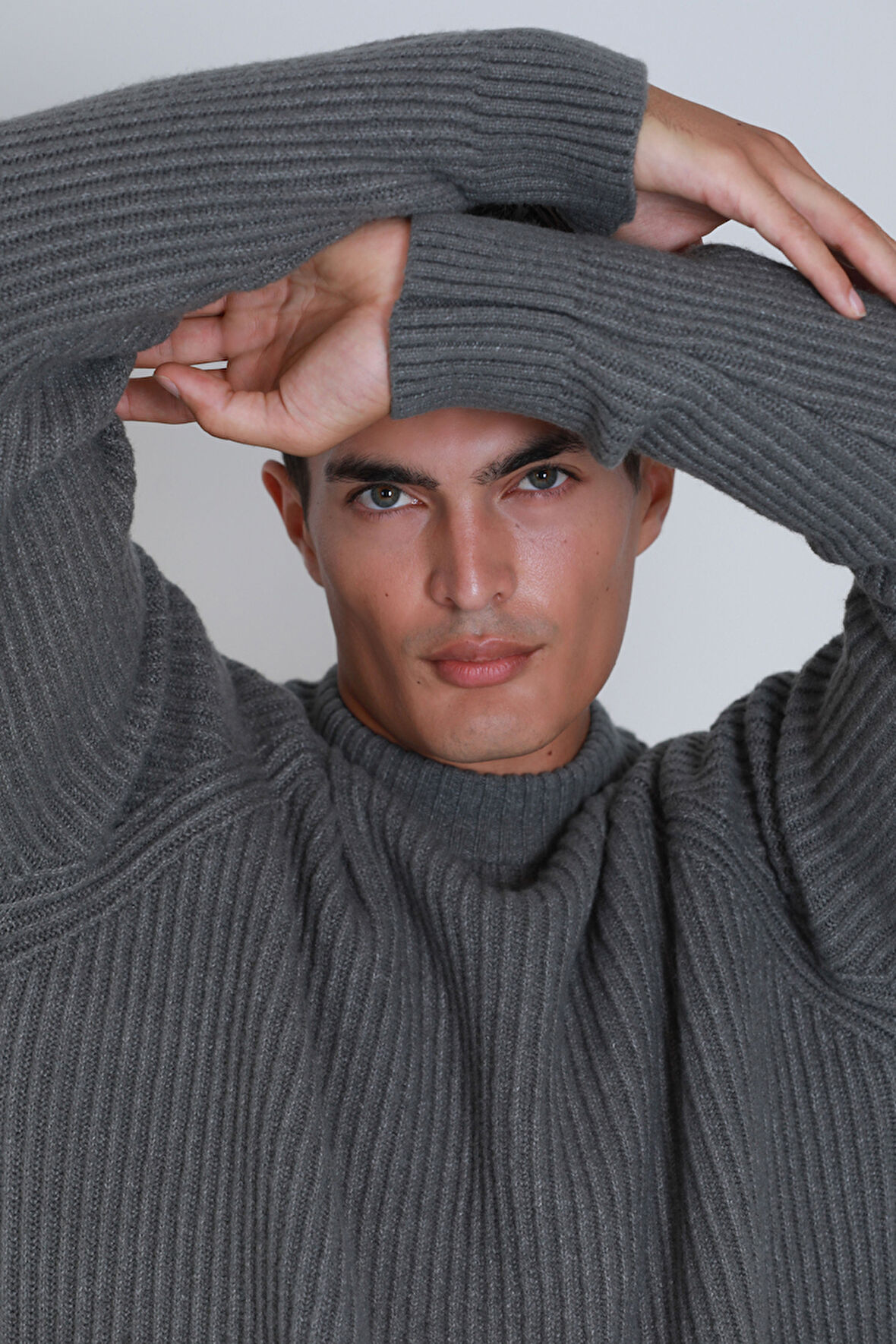 Terra Erkek Kazak Duman Yeşili