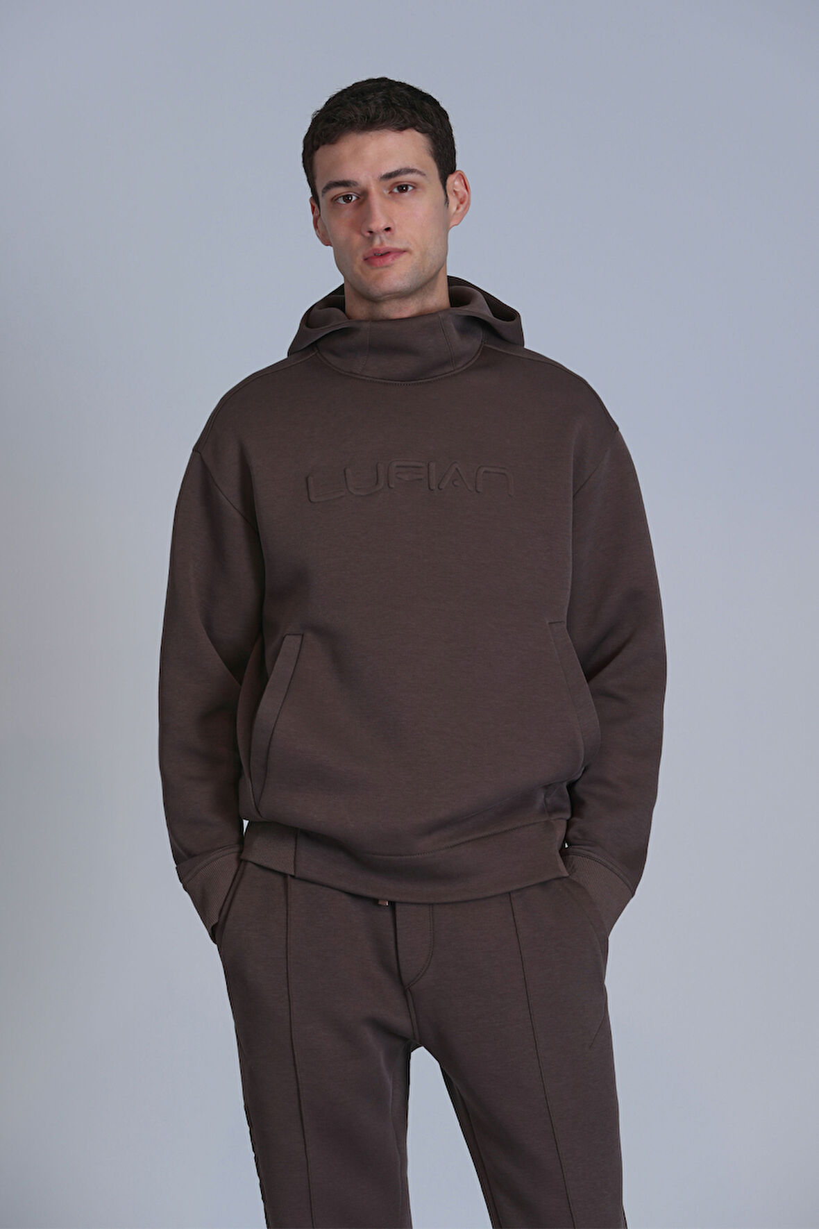 Robust Erkek Sweatshirt Kahverengi