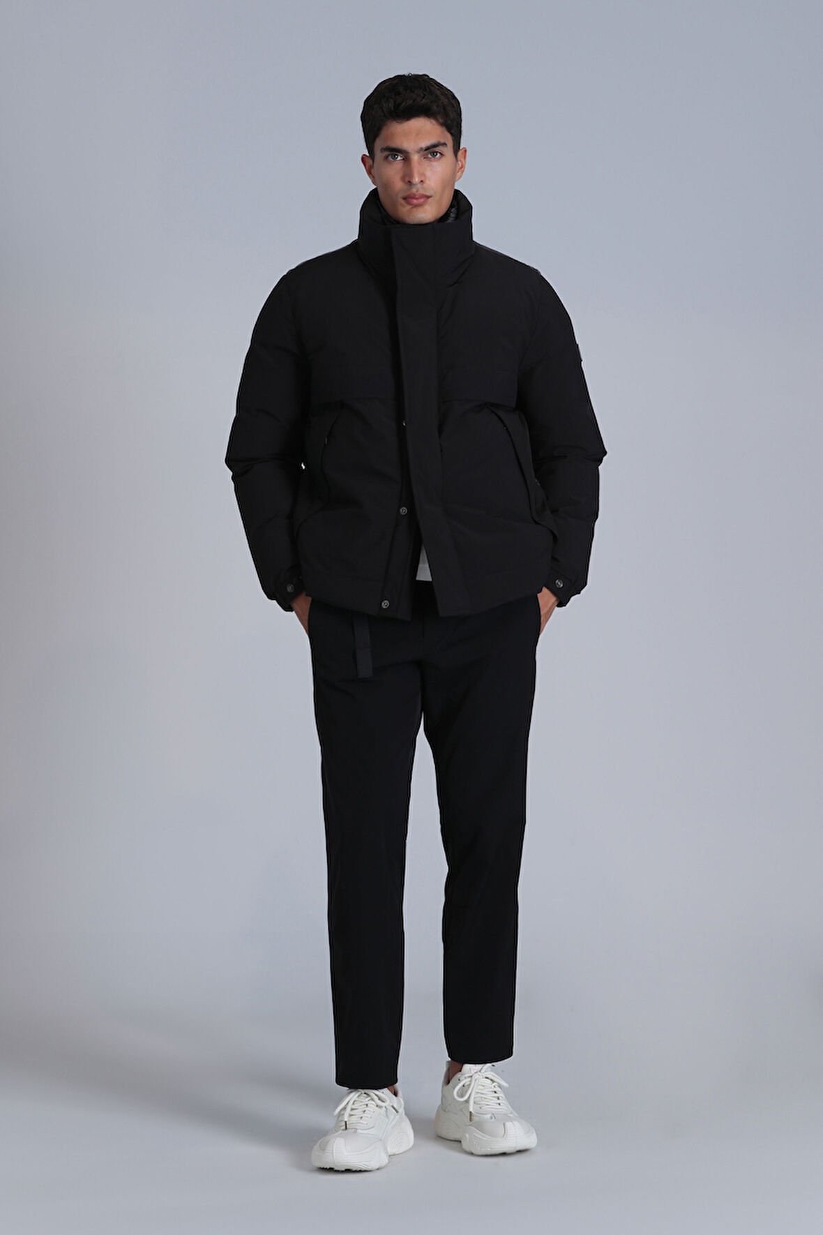 Andor Kaz Tüyü Erkek Mont Siyah