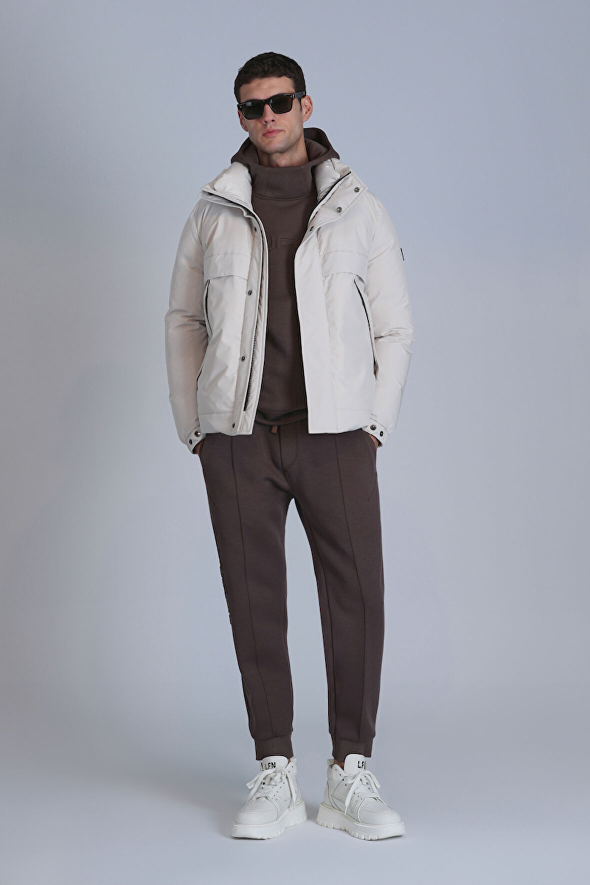 Andor Kaz Tüyü Erkek Mont Taş