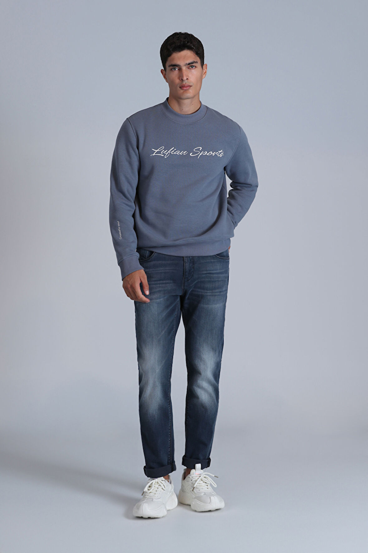 Jasper Smart Jean Erkek Pantolon Slim Fit Mavi