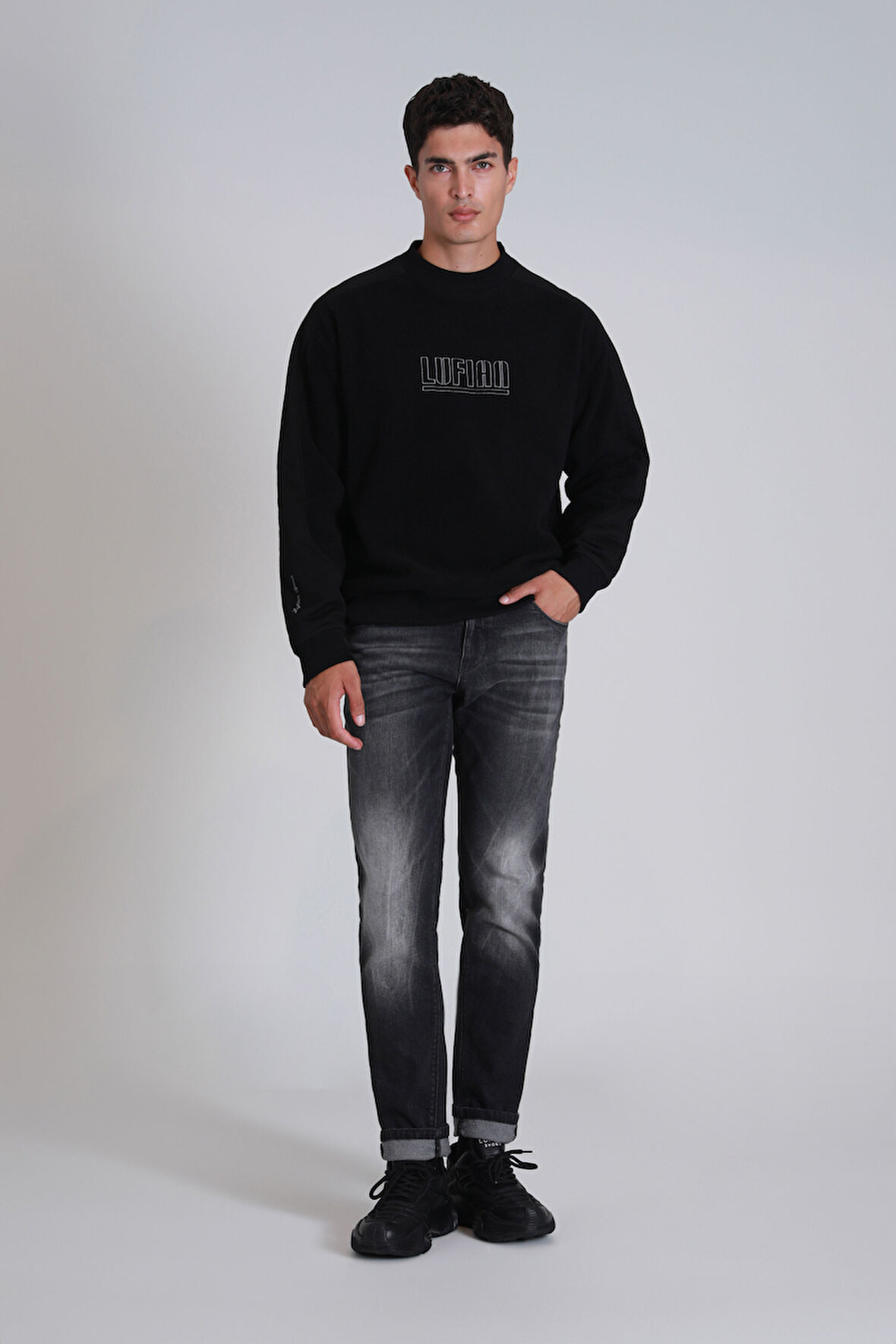 Thomas Smart Jean Erkek Pantolon Slim Fit Grey