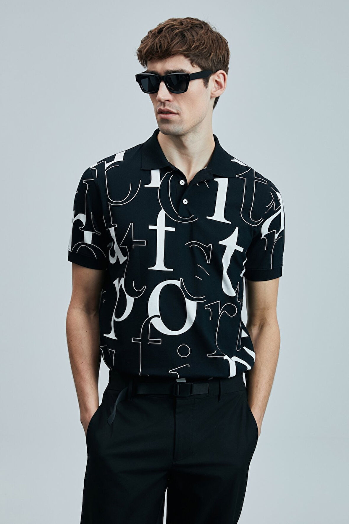 Dıamond Smart Erkek Polo Tişört Siyah