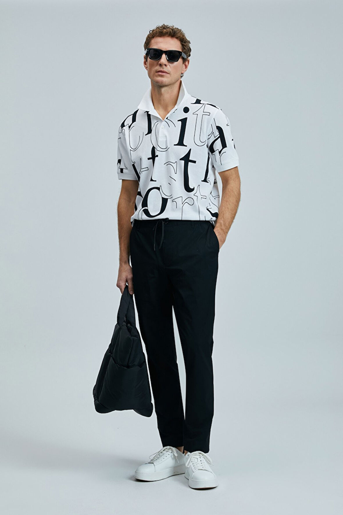 Dıamond Smart Erkek Polo Tişört Beyaz