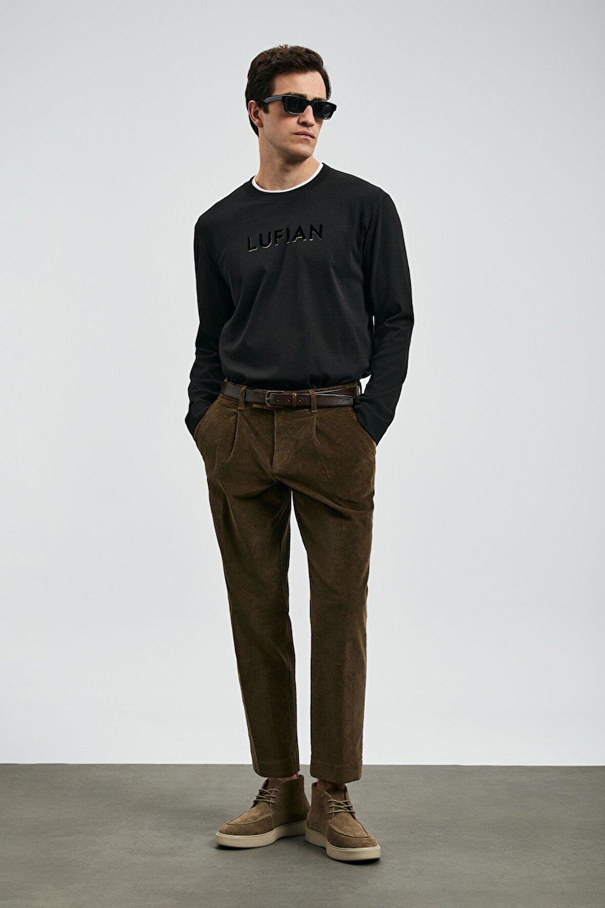 Lufian Sara Erkek Uzun Kol T- Shırt 112020057