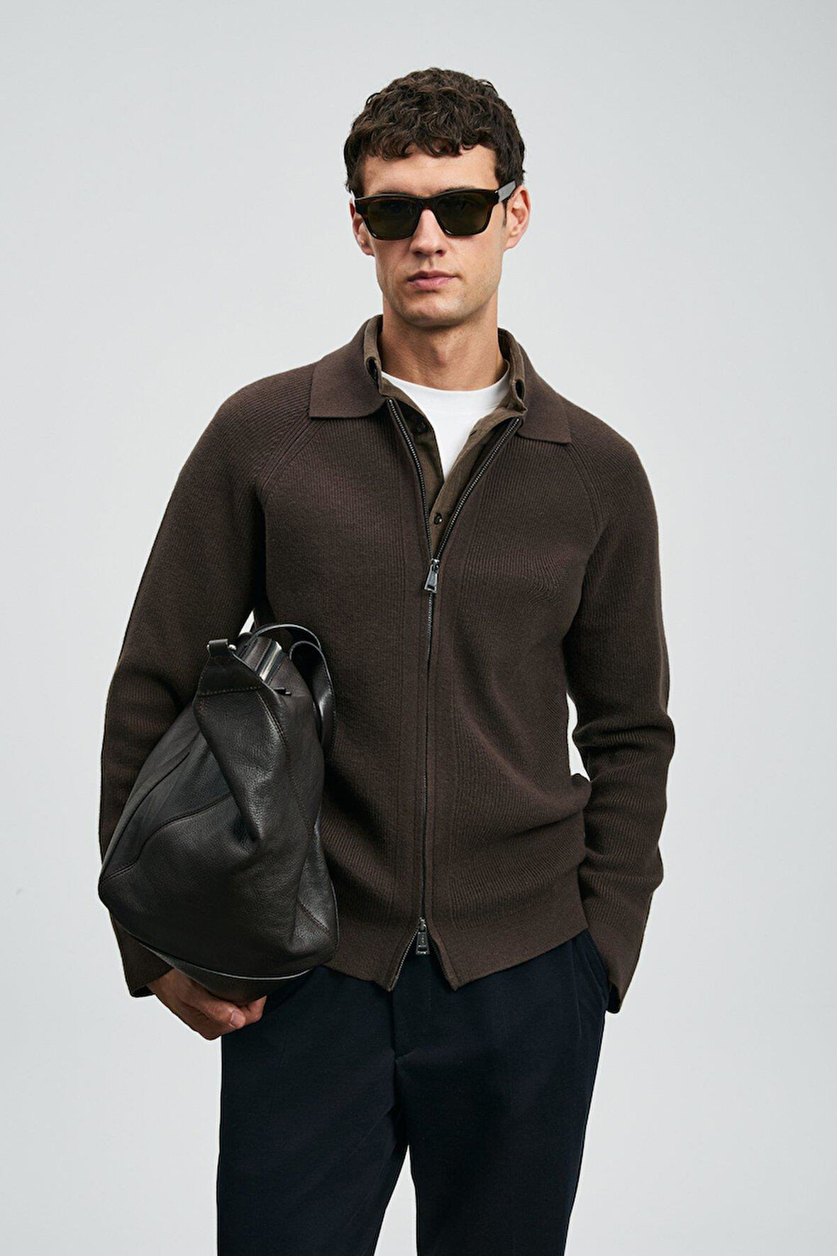 Lufian Amber Erkek Hırka 112100075