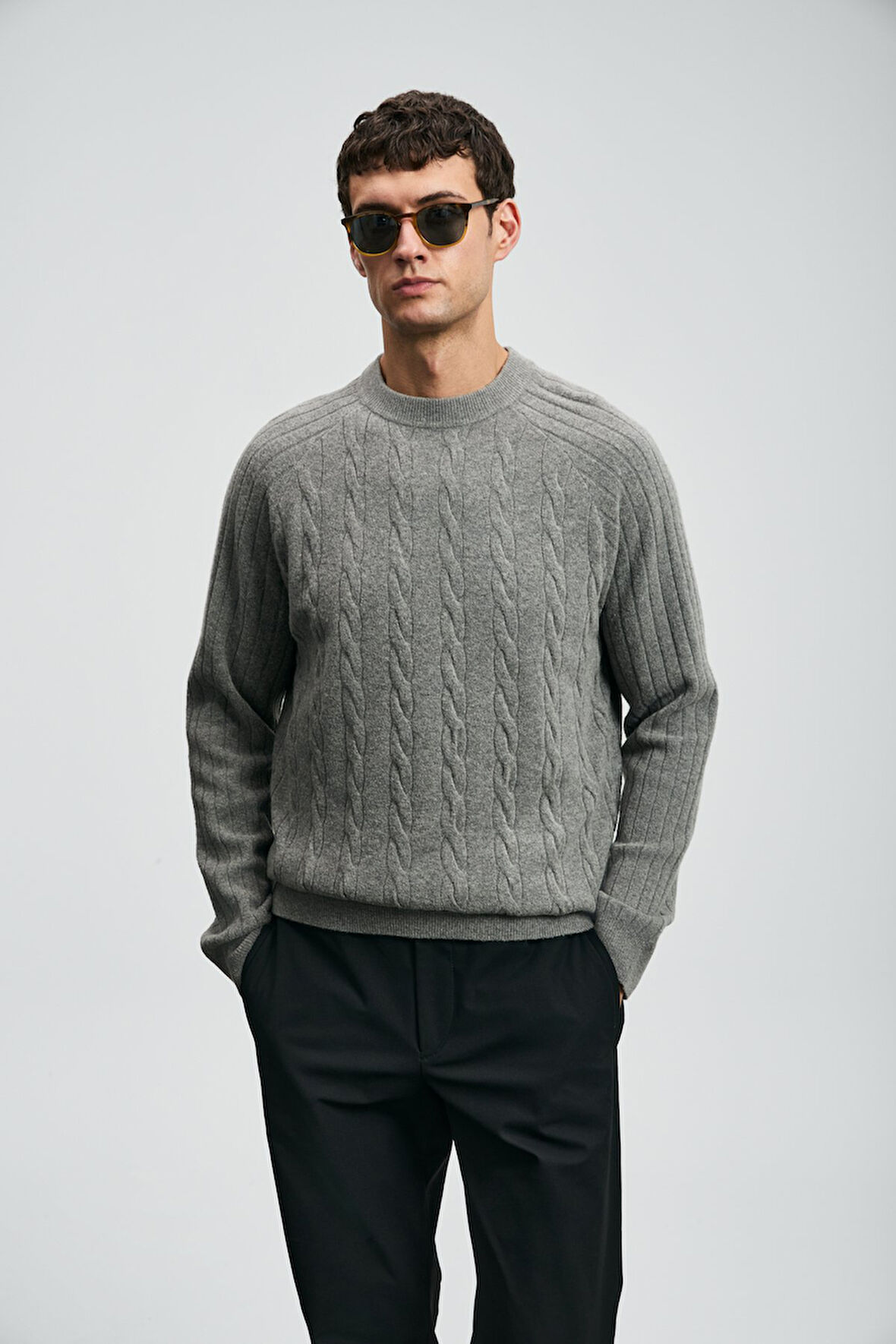 Lufian Vernes Erkek Kazak 112090158 Vizon