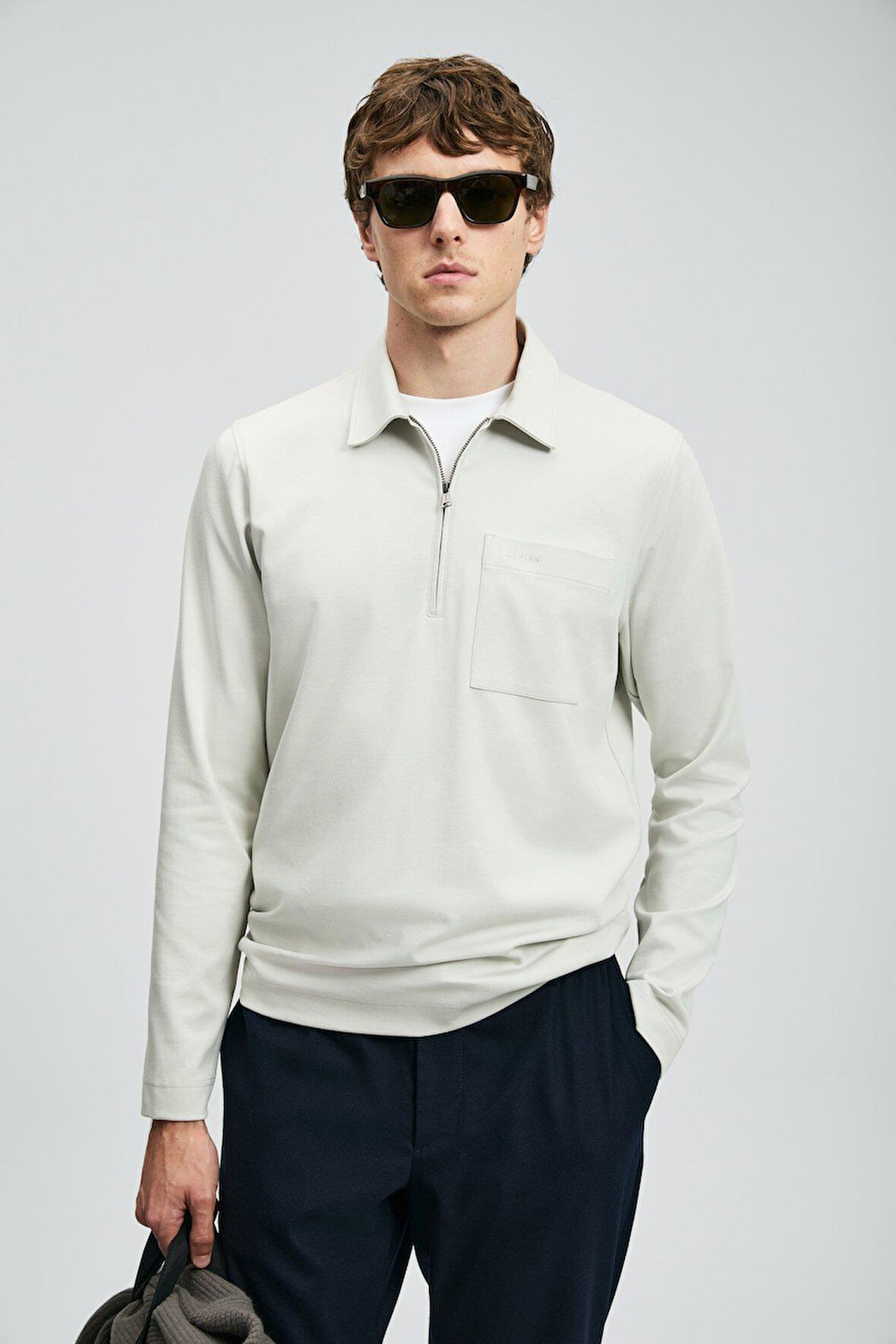 Lufian Erkek Lucas Polo Sweatshirt 112040043
