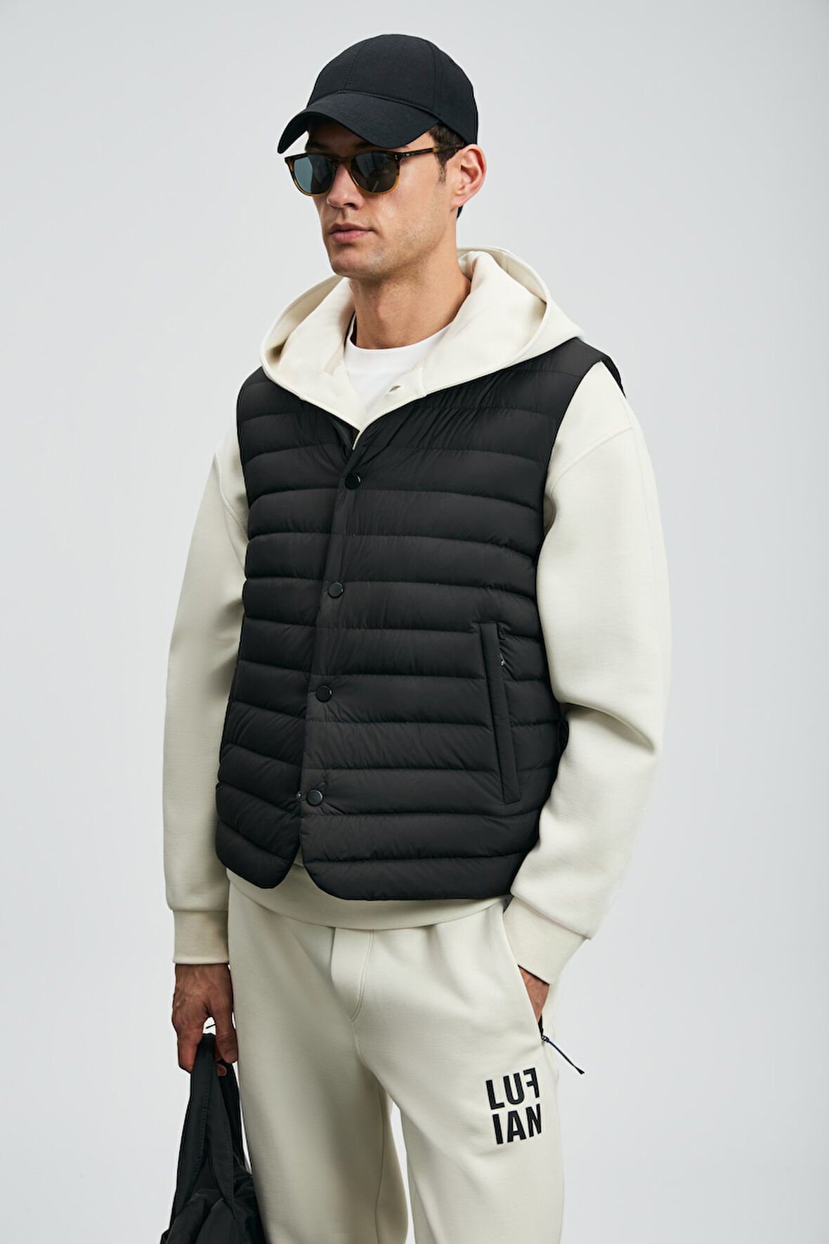 Lufian Soon Kaz Tüyü Erkek Yelek 112130027