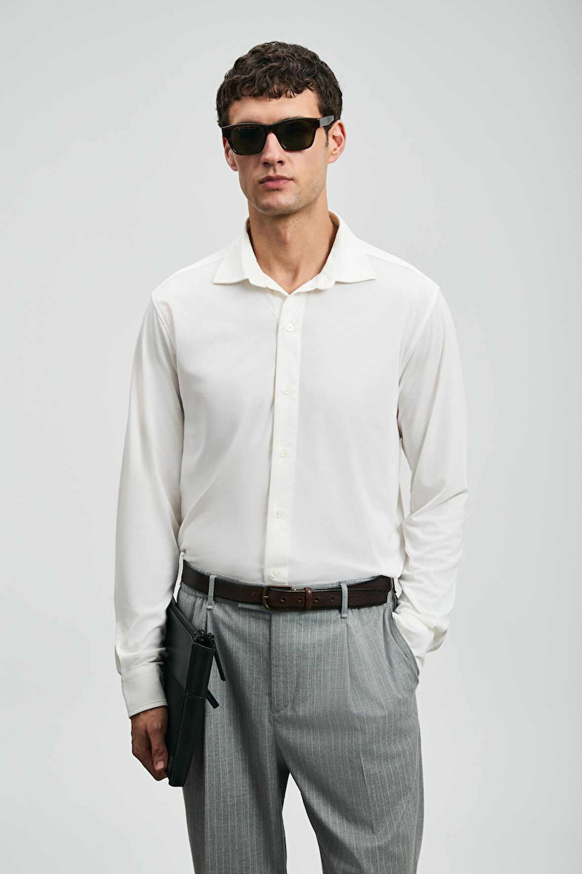 Lufian,Carl,Erkek,Gömlek,112010668,Beyaz,S