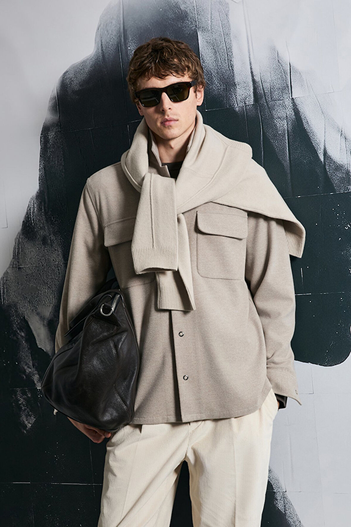 Lufian Erkek Ador Regular Fit Basic Gömlek 112010670 Bej