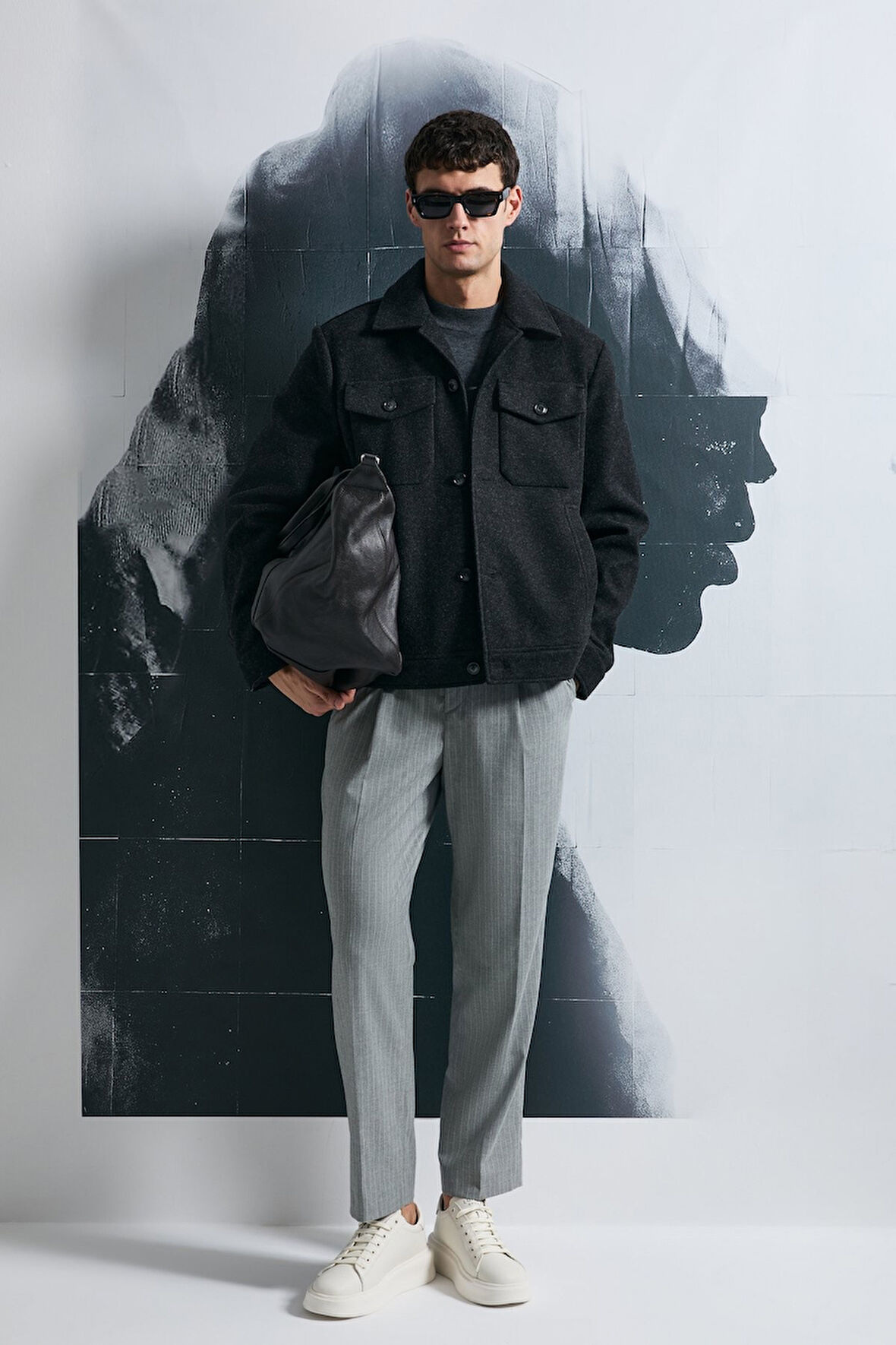 Lufian Good Erkek Örme Ceket 112120262 Siyah