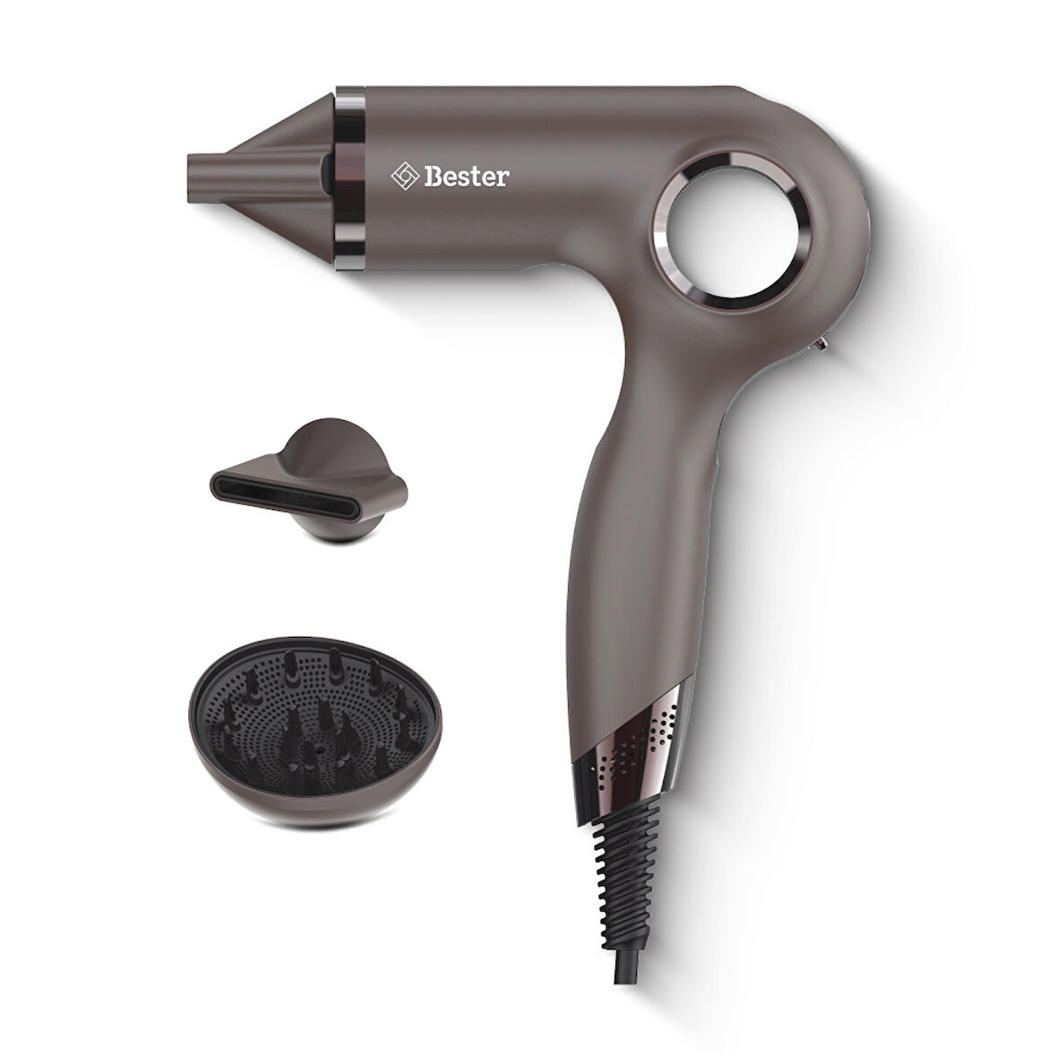 Bester HD8002 Saç Kurutma Makinesi 1800W BLDC Fırçasız Motor