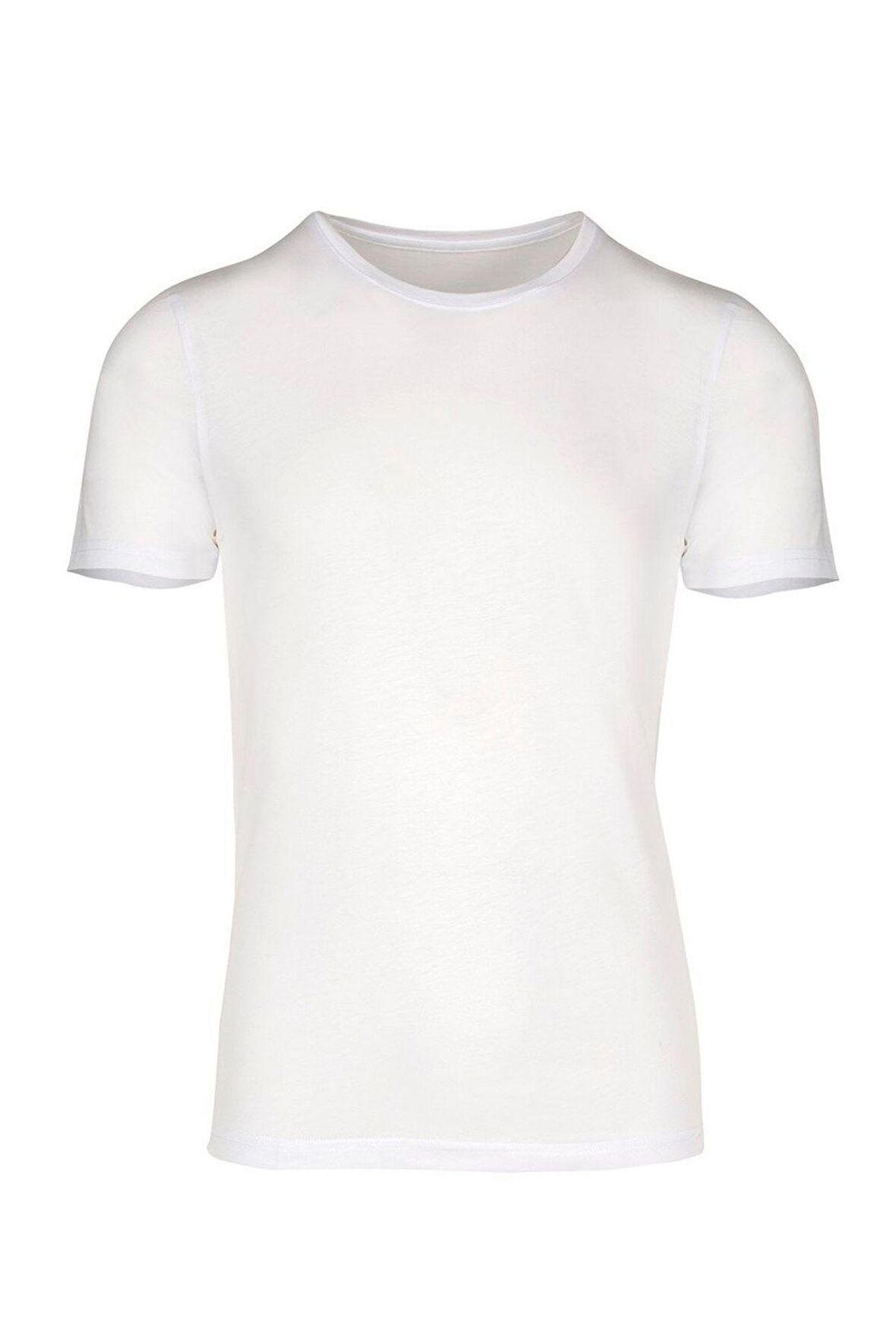 Bsm Erkek %100 Süpima Pamuk Kısa Kol Sıfır Yaka T-shirt 41803