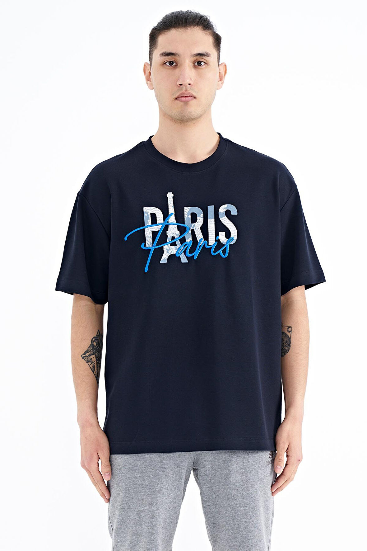 Tommy Life Erkek Oversize T-shirt 88223 