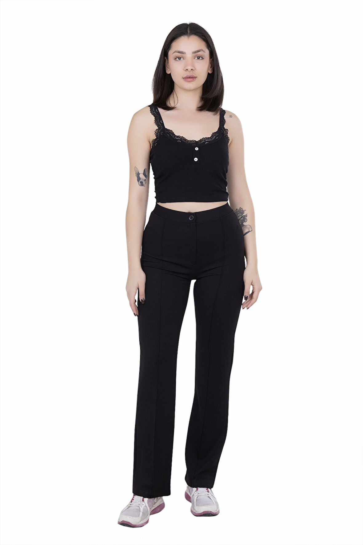 Looksense Kadın Çimalı Pantolon 1009 