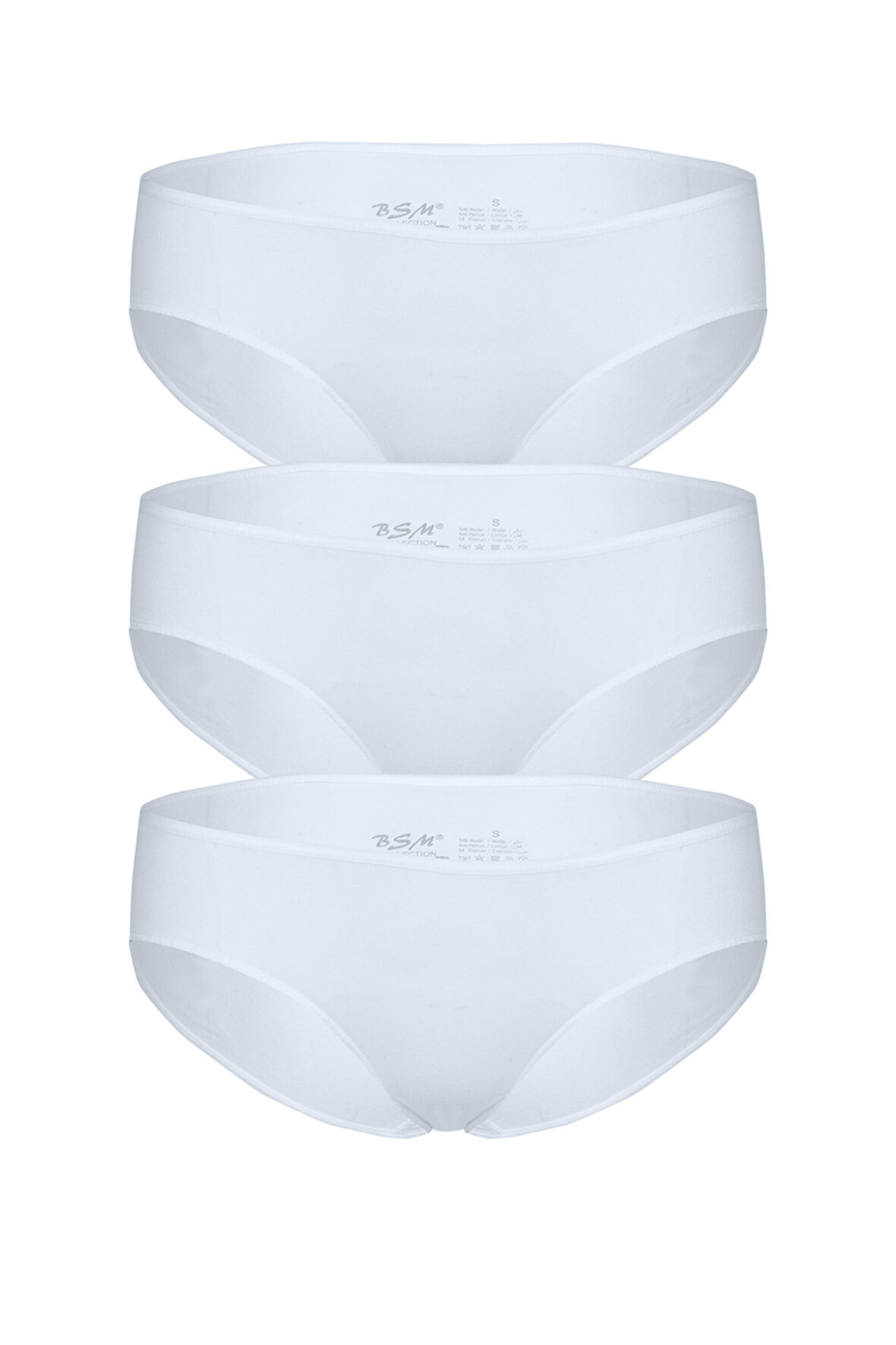 Bsm Kadın Modal 3Lü Bikini Külot 48333