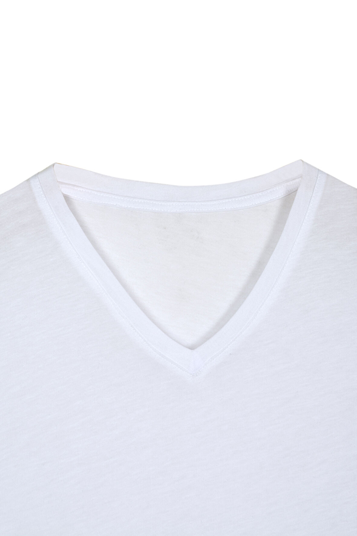 Bsm Erkek Supima Pamuk V Yaka T-shirt 41853