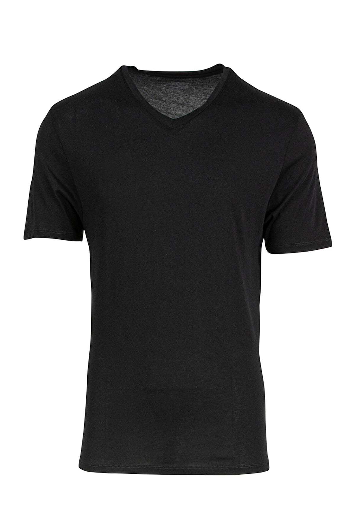 Bsm Erkek Supima Pamuk V Yaka T-shirt 41853