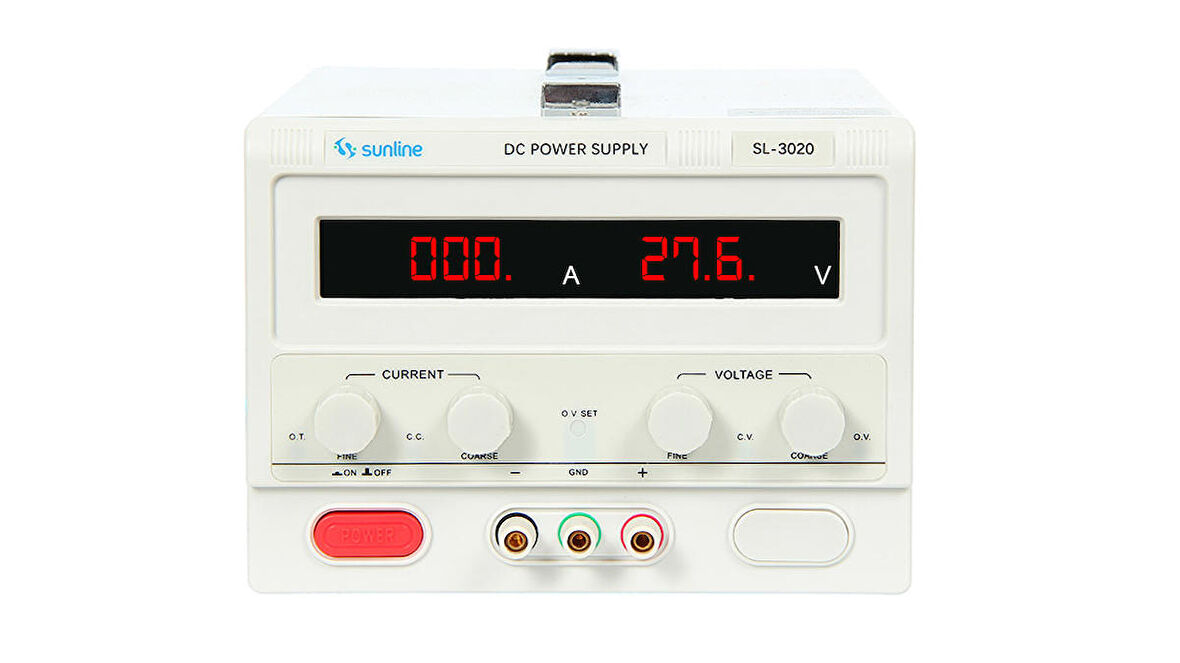 Sunline SL–3020 S DC Power Supply 30V 20A Güç Kaynağı