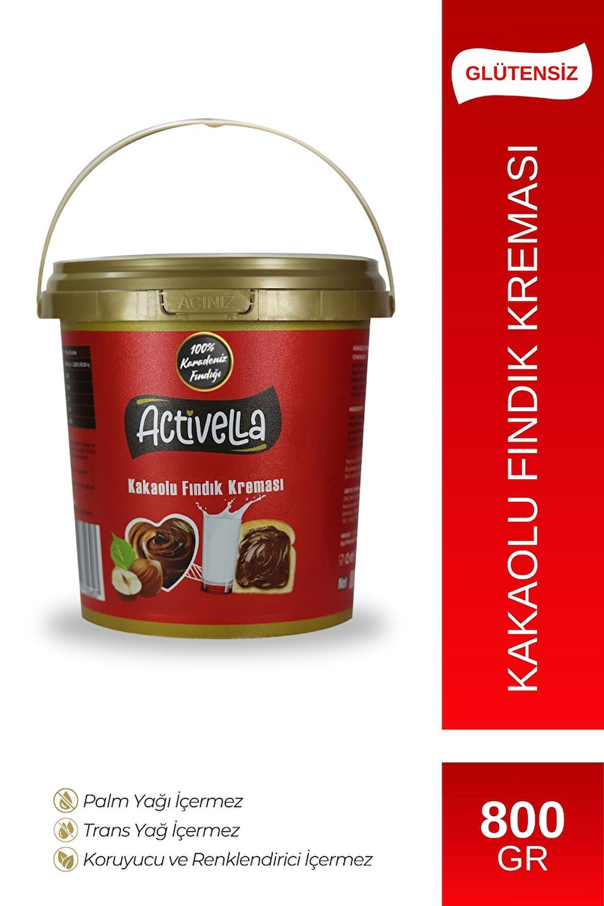 Activella Kakaolu Fındık Kreması 800gr