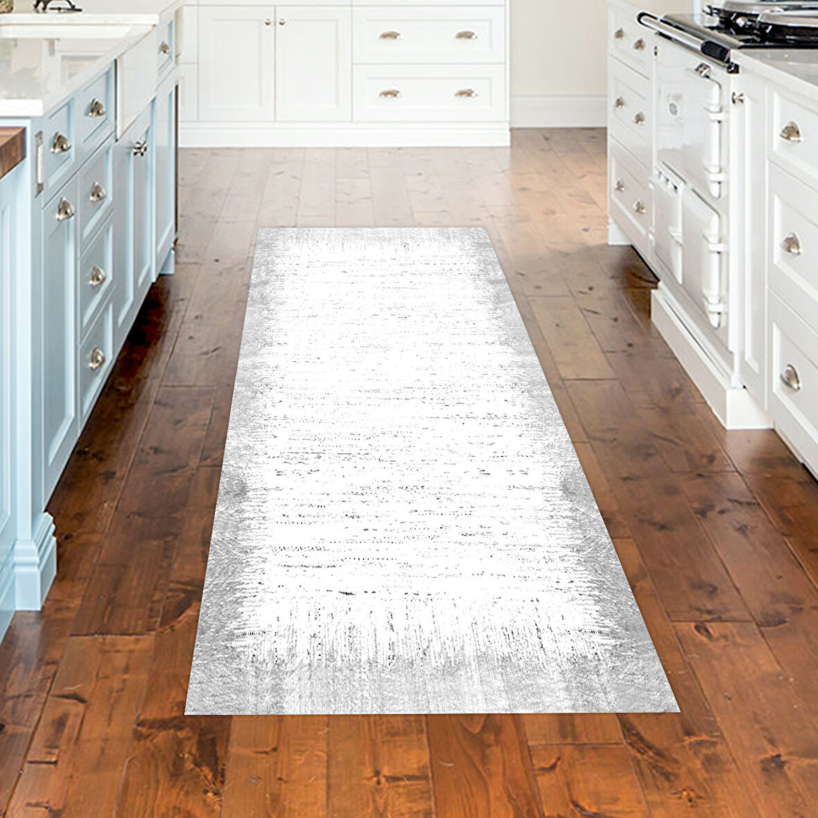 Dekoreko Kaymaz Taban Djt Mutfak Halısı Star Pamuk Modern 1342